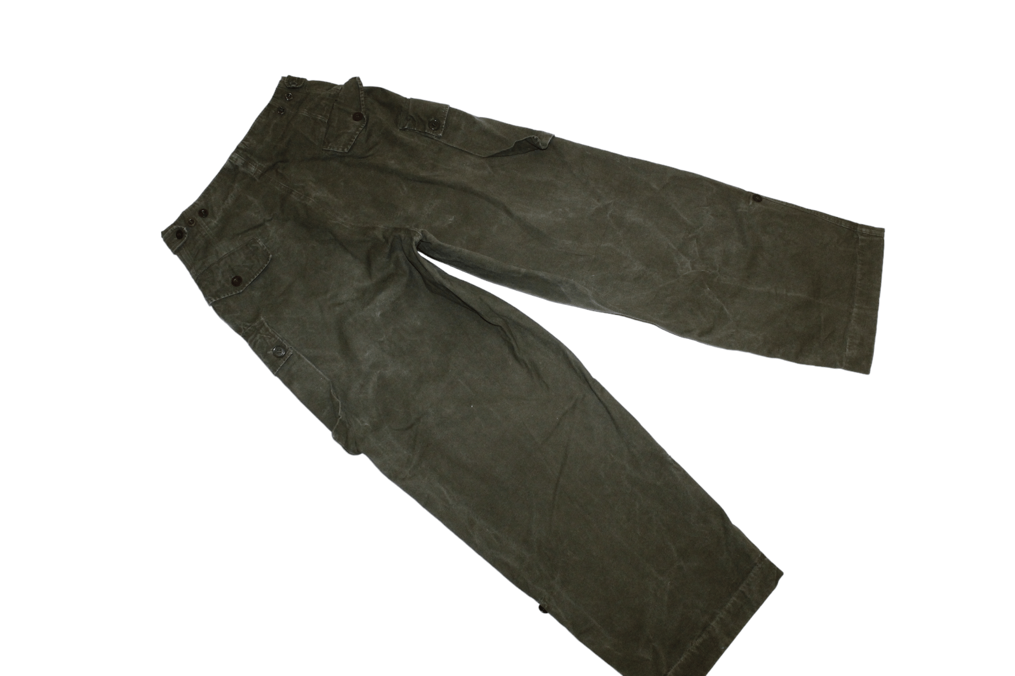 Buzz Rickson's 1959 A.M. Seynaeve Army Surplus Coated Utility Cargo Pant Size US 32 / EU 48 - 7 Thumbnail