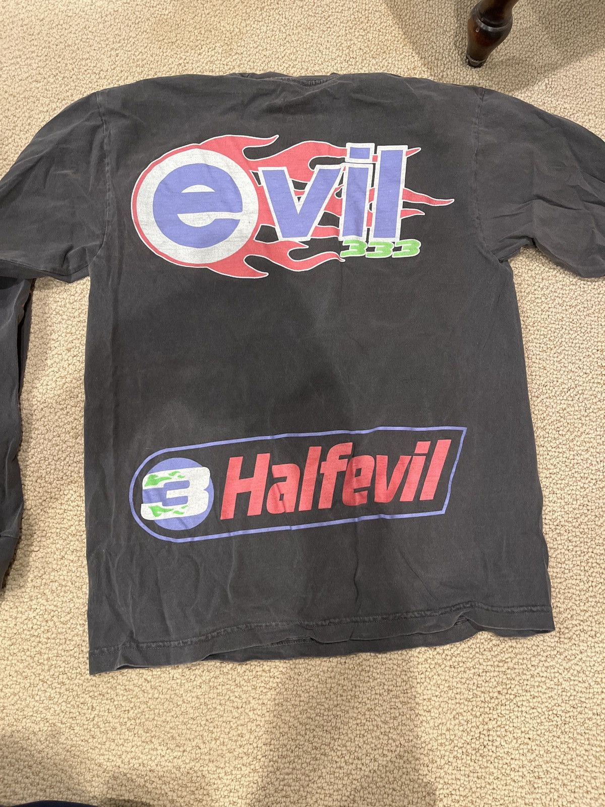 Half Evil Long sleeve Tee Size US M / EU 48-50 / 2 - 2 Thumbnail