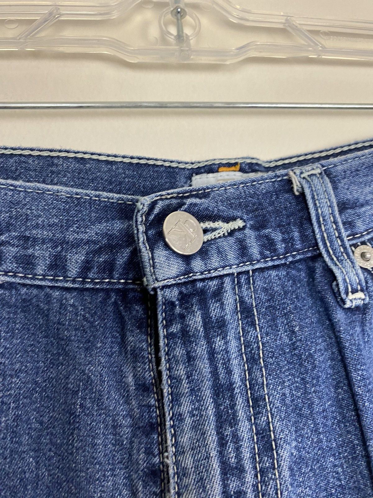 Calvin Klein × Vintage Vintage 90’s Calvin Klein Denim Jean Shorts Jorts y2k rare Size US 36 / EU 52 - 6 Thumbnail