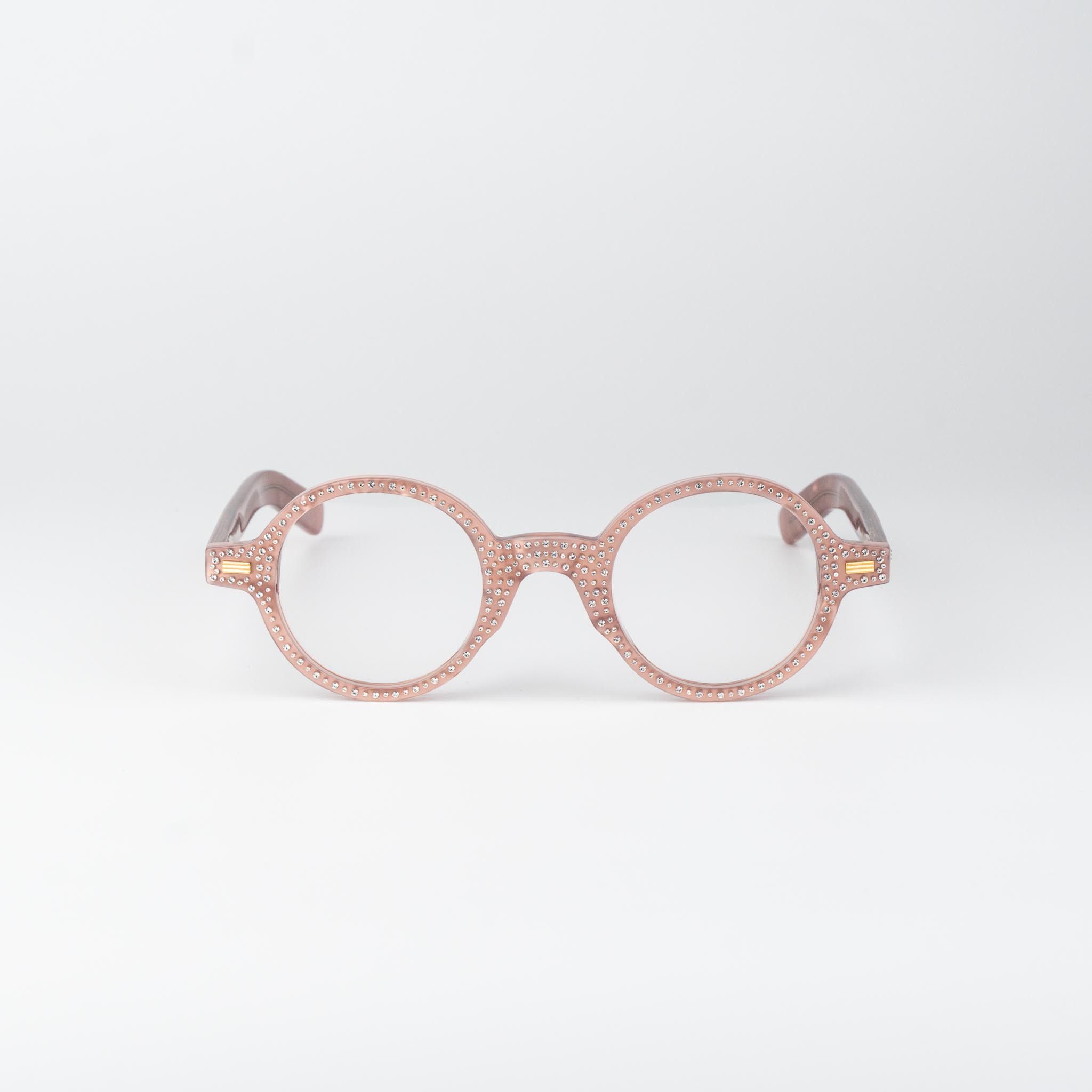 Valentino Valentino Women Eyeglasses Stones Crystal Round VLX-185 E Size ONE SIZE - 2 Thumbnail