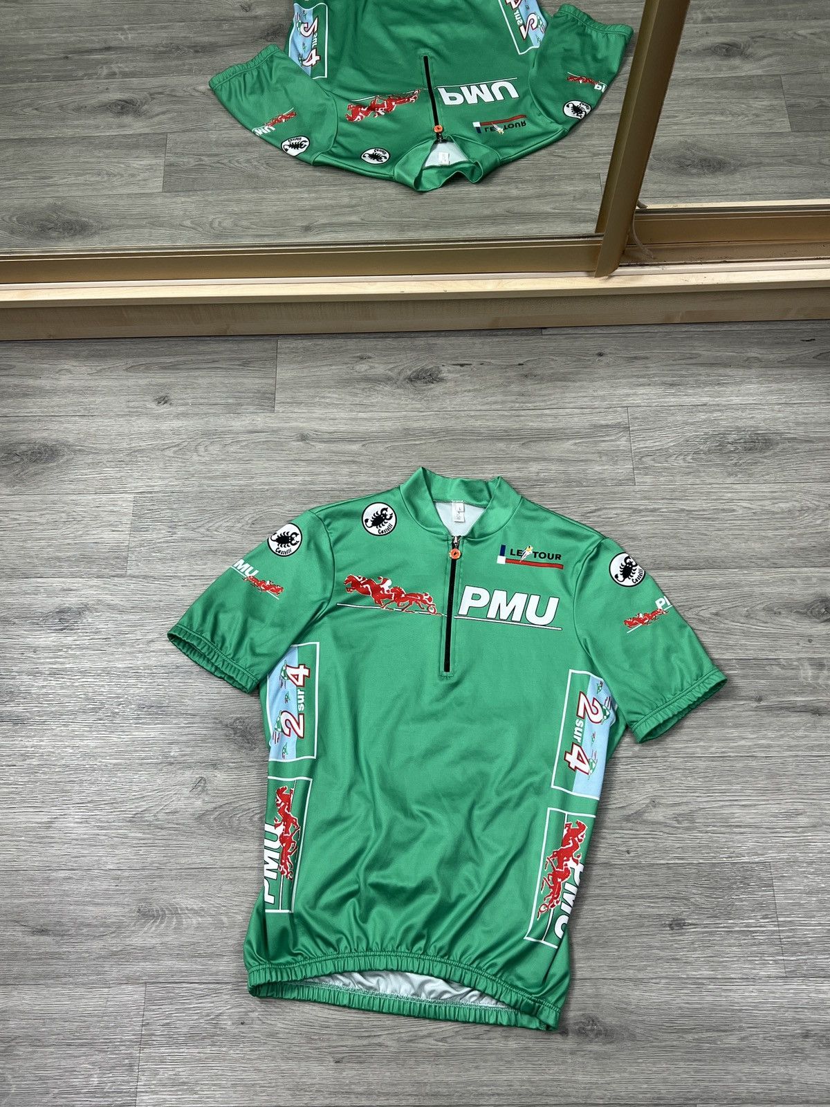 Other VTG Castelli Tour de France PMU Sprinter Jersey Cycling L Size US L / EU 52-54 / 3 - 1 Thumbnail