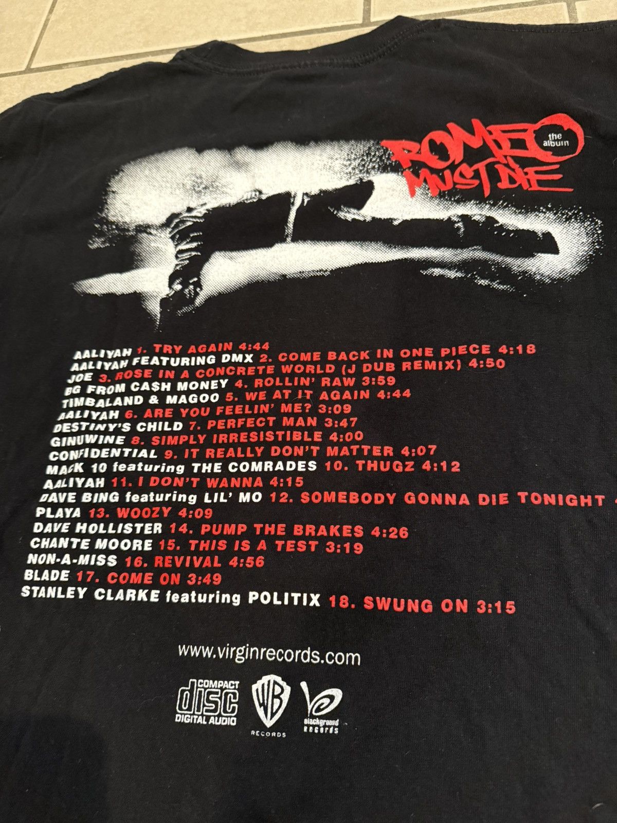 Vintage Romeo Must Die jet li aaliyah promo Size US L / EU 52-54 / 3 - 4 Thumbnail