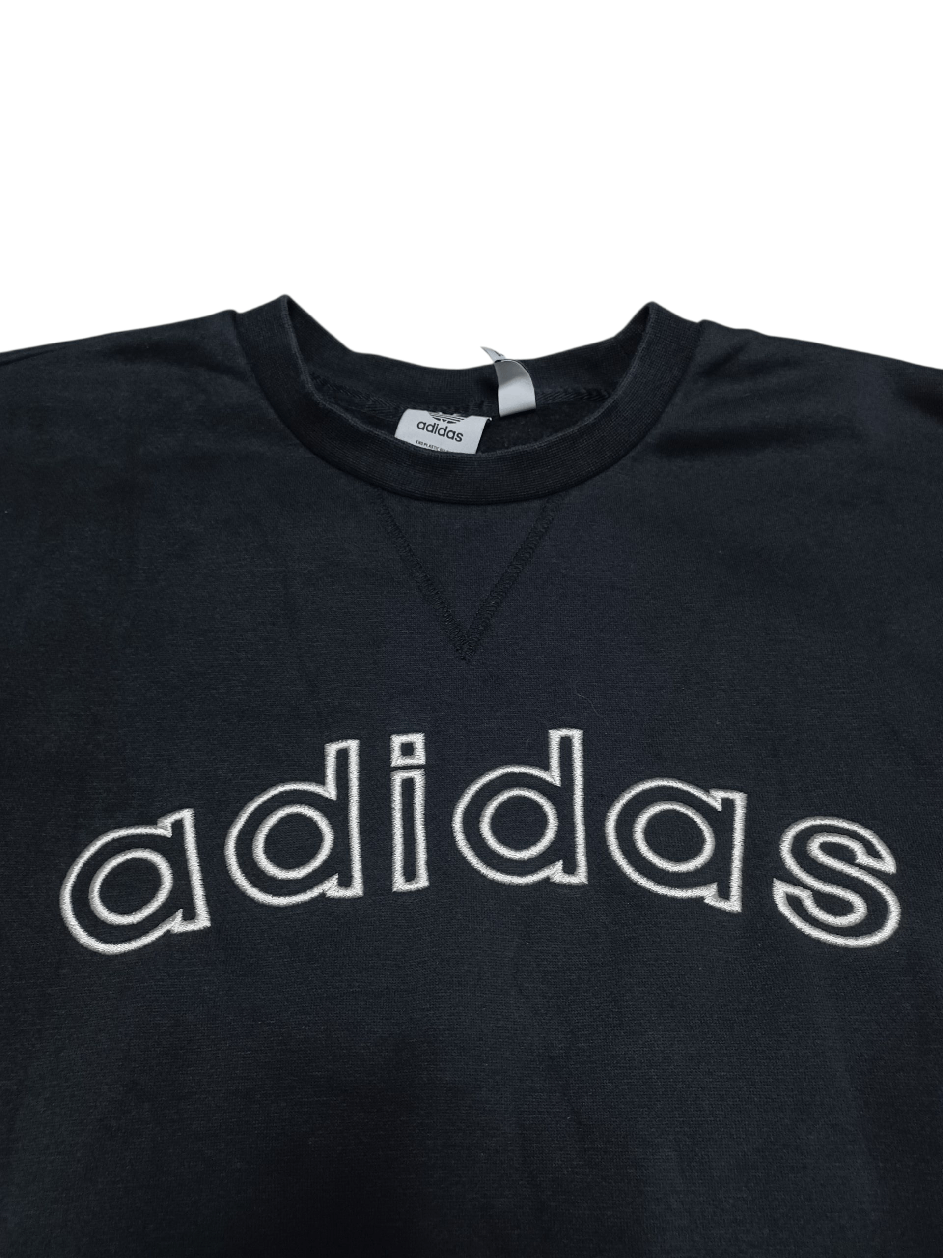 Adidas ADIDAS ORIGINALS BIG LOGO EMBROIDERED SWEATSHIRT Size US M / EU 48-50 / 2 - 2 Thumbnail