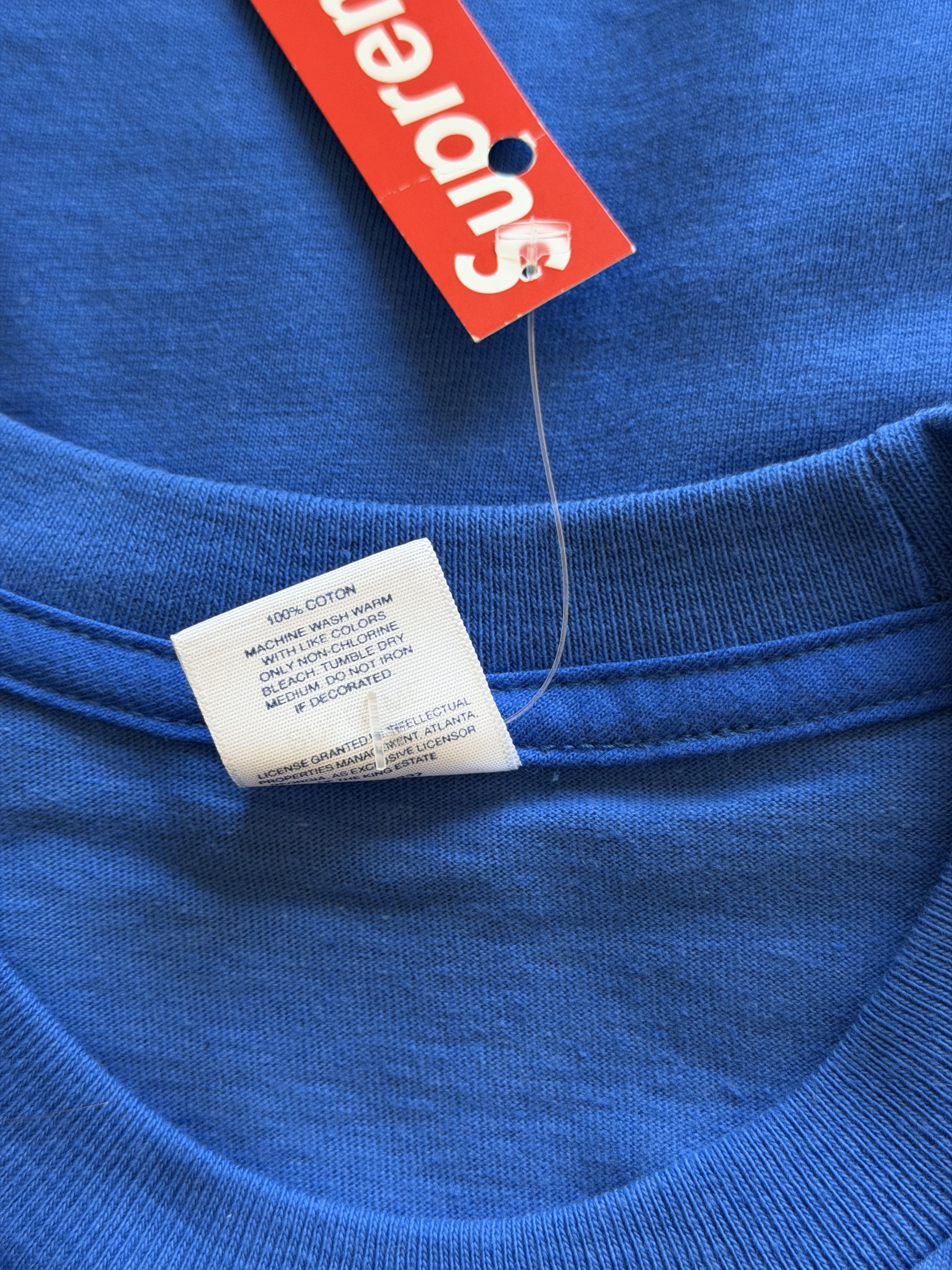 Supreme Supreme SS18 MLK Dream Tee in Royal Blue Size US M / EU 48-50 / 2 - 6 Thumbnail
