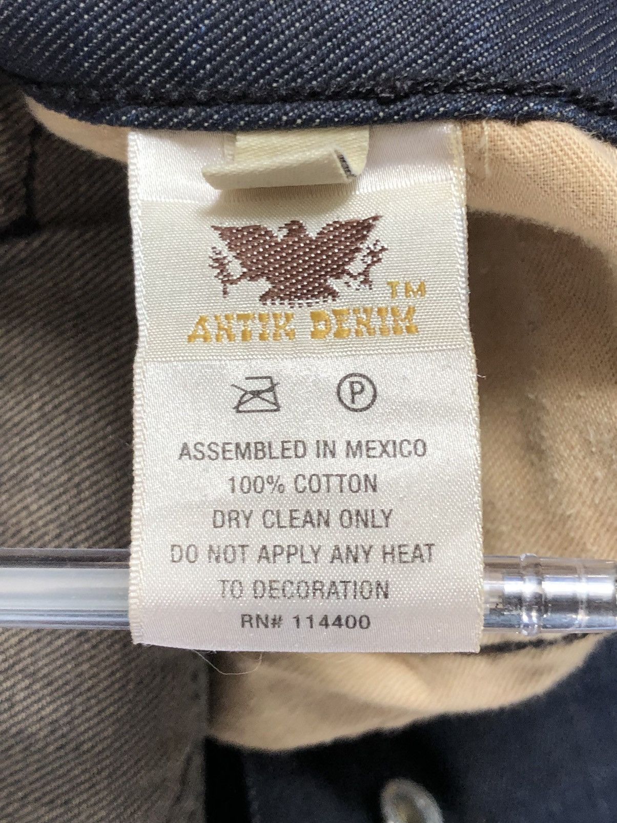 Antik Denim ANTIK Stud Denim/Leather With Lanyard Size US 32 / EU 48 - 17 Thumbnail