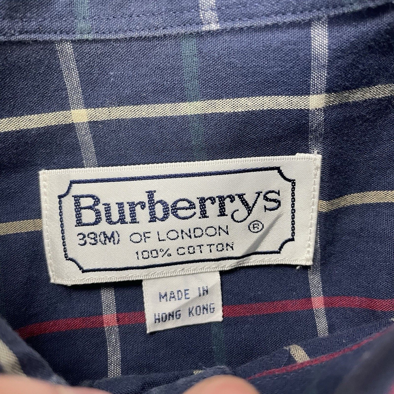 Burberry Burberry Shirt Vintage Nova Check Button Up Short Sleeve M Size US M / EU 48-50 / 2 - 3 Thumbnail