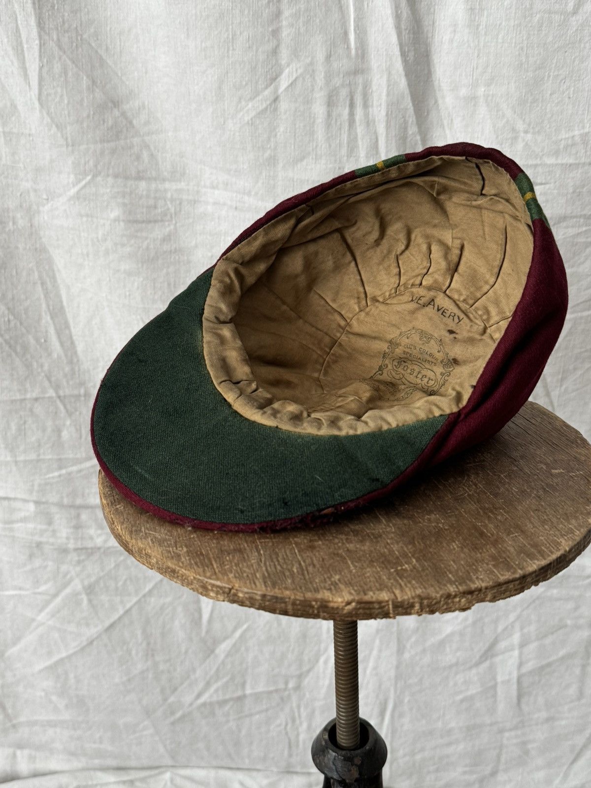 Vintage 1940s Vintage England 'Foster' Faded Wool Cricket Hat Size ONE SIZE - 5 Thumbnail