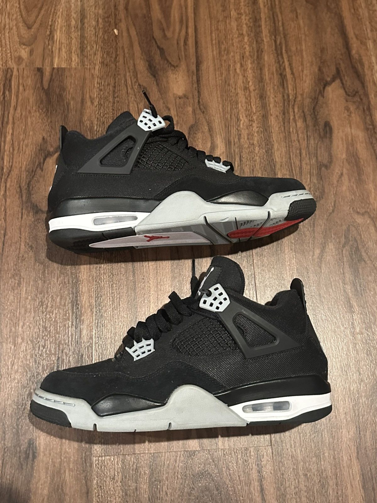 Jordan Brand Jordan 4 Black Canvas 8.5 Size US 8.5 / EU 41-42 - 5 Thumbnail