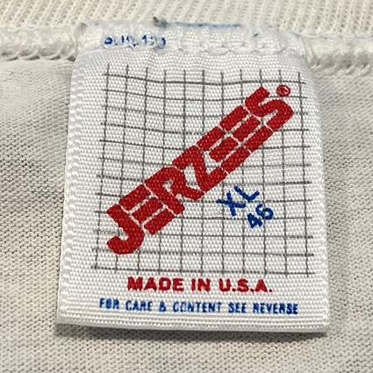 Jerzees × Vintage Vintage 90s Jerzees Late Night with David Letterman Tshirt Size US XL / EU 56 / 4 - 4 Thumbnail