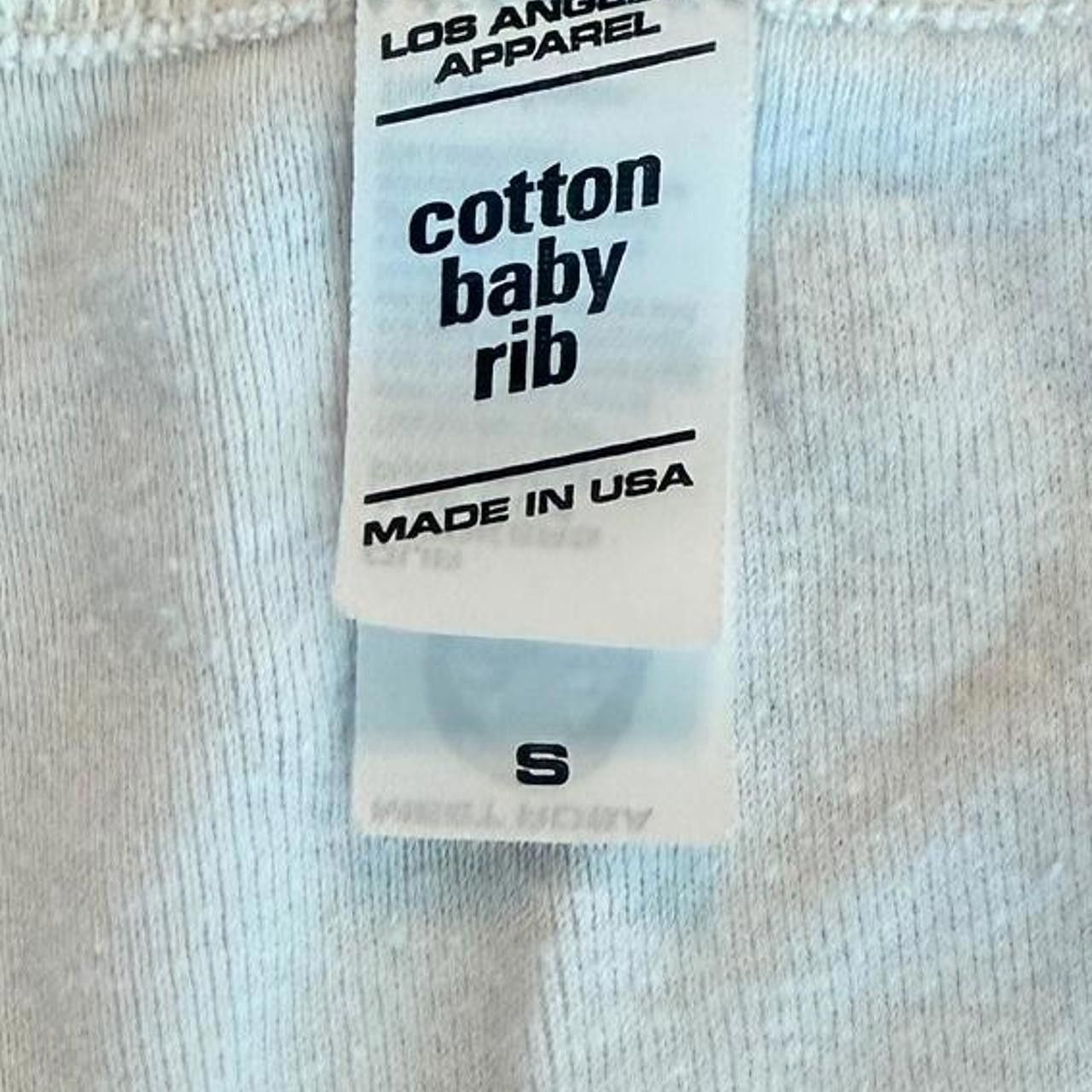 Los Angeles Apparel Los Angeles Apparel Women's white cream Vests Size US 27 - 5 Thumbnail