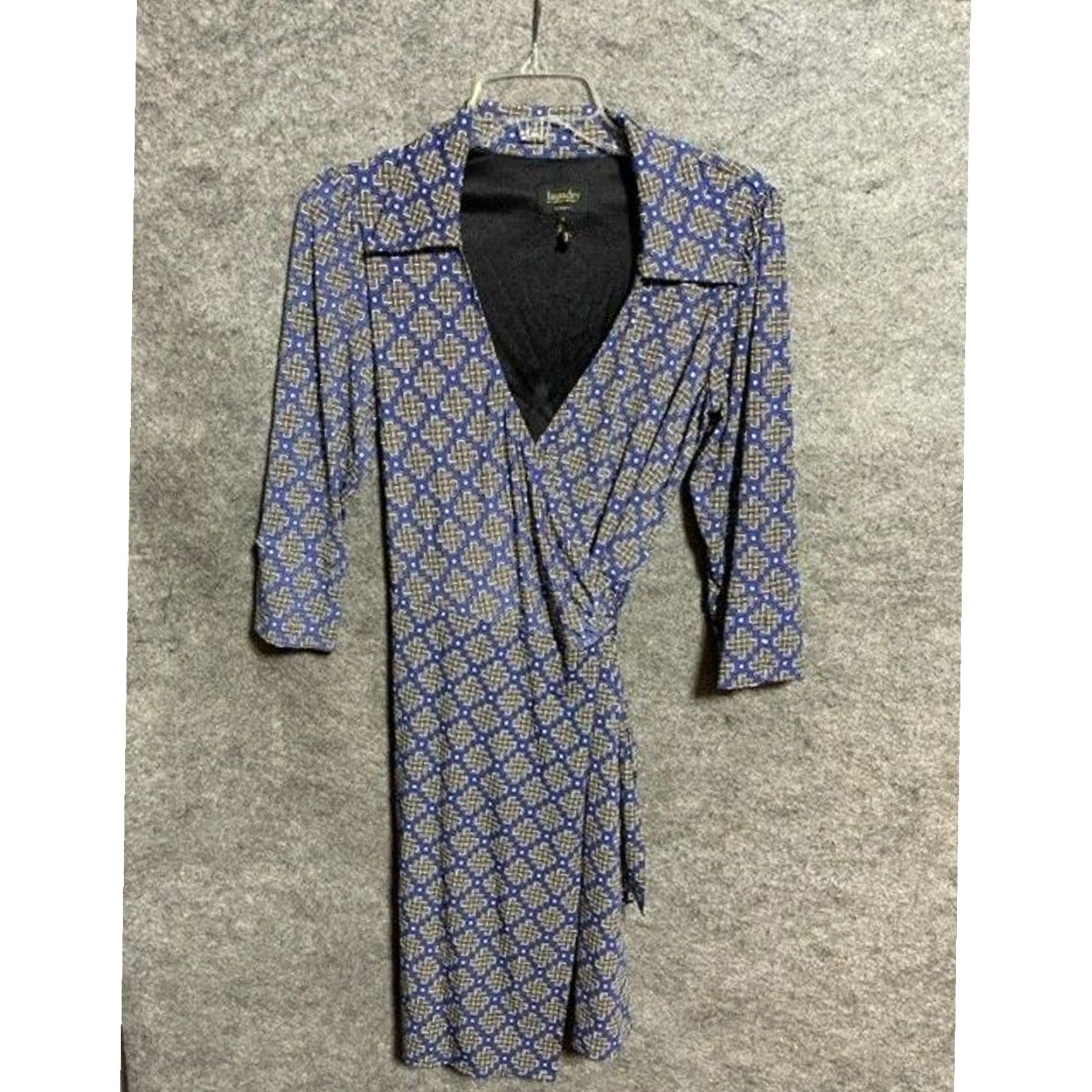 Laundry by Shelli Segal Laundry by Shelli Segal Wrap Dress S Office Casual Retro Mod Modern Classic Size M / US 6-8 / IT 42-44 - 2 Thumbnail