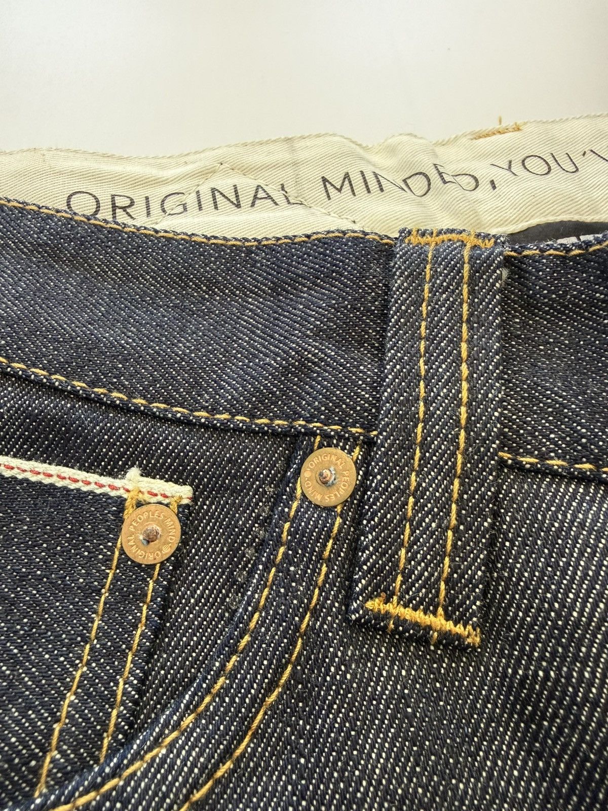 Unkut Unkut OPM New Selvedge Japanese 🇯🇵 Denim Jeans Size US 30 / EU 46 - 11 Thumbnail