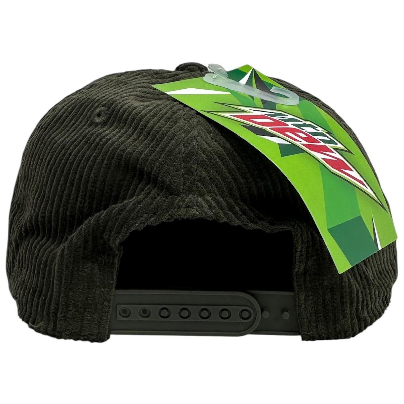 Mountain Dew Mountain Dew Snapback Hat Embroidered Vintage Logo Corduroy Size ONE SIZE - 3 Thumbnail
