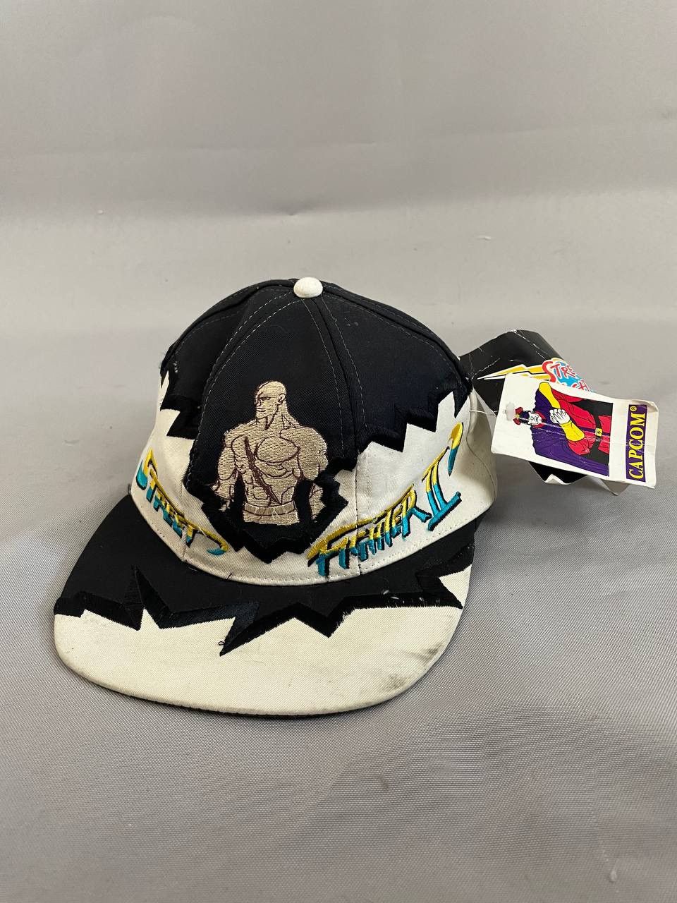 Vintage Street Fighter 2 Capcom Cap Vintage 1990s Size ONE SIZE - 2 Thumbnail