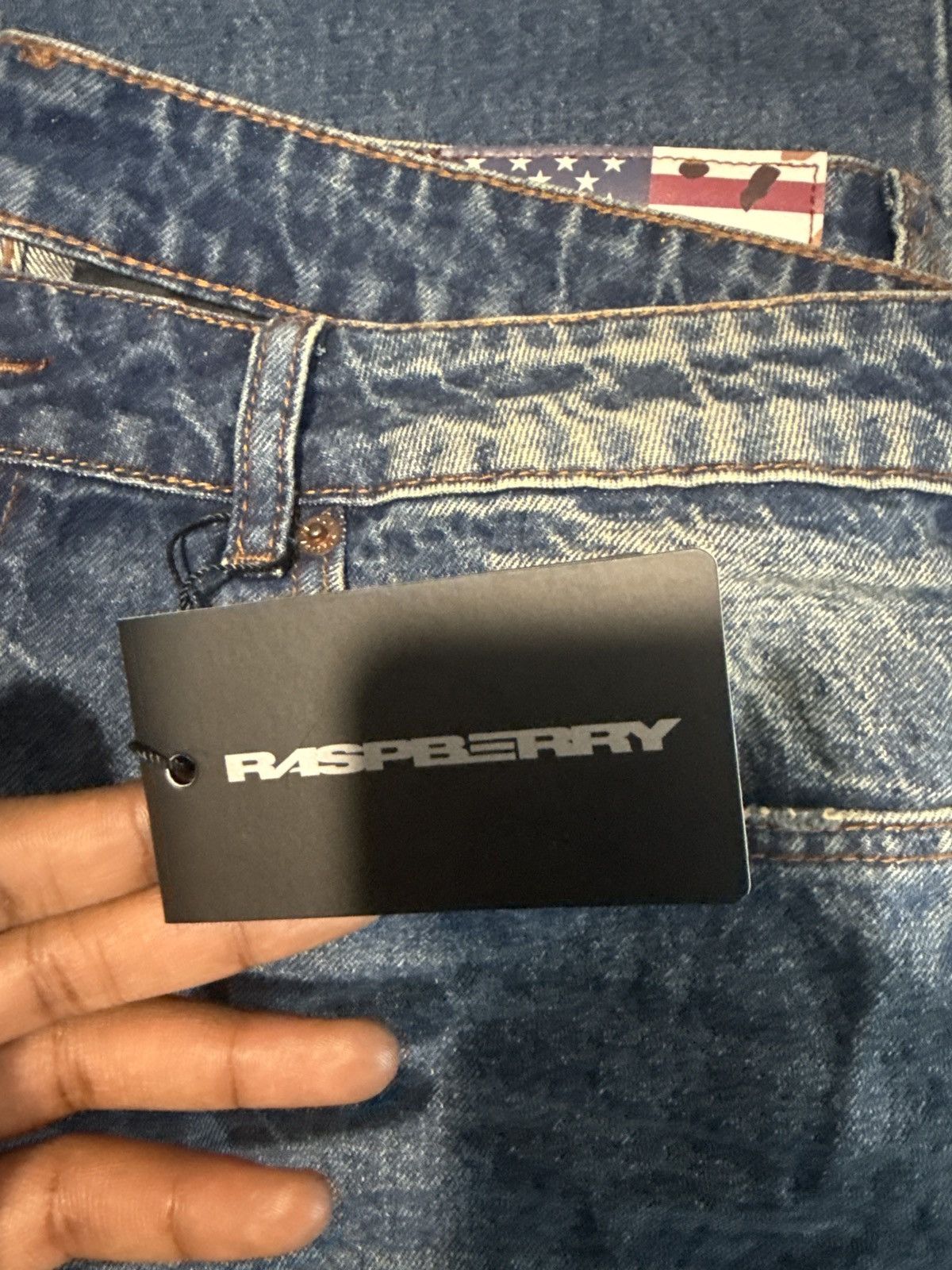 The GV Gallery Miley Cyrus Jeans, (Raspberry/ The Gv Gallery) Size US 36 / EU 52 - 5 Thumbnail