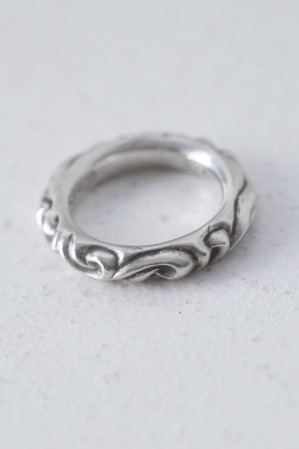 Chrome Hearts Chrome Hearts scroll band ring US 9 Size ONE SIZE - 4 Thumbnail