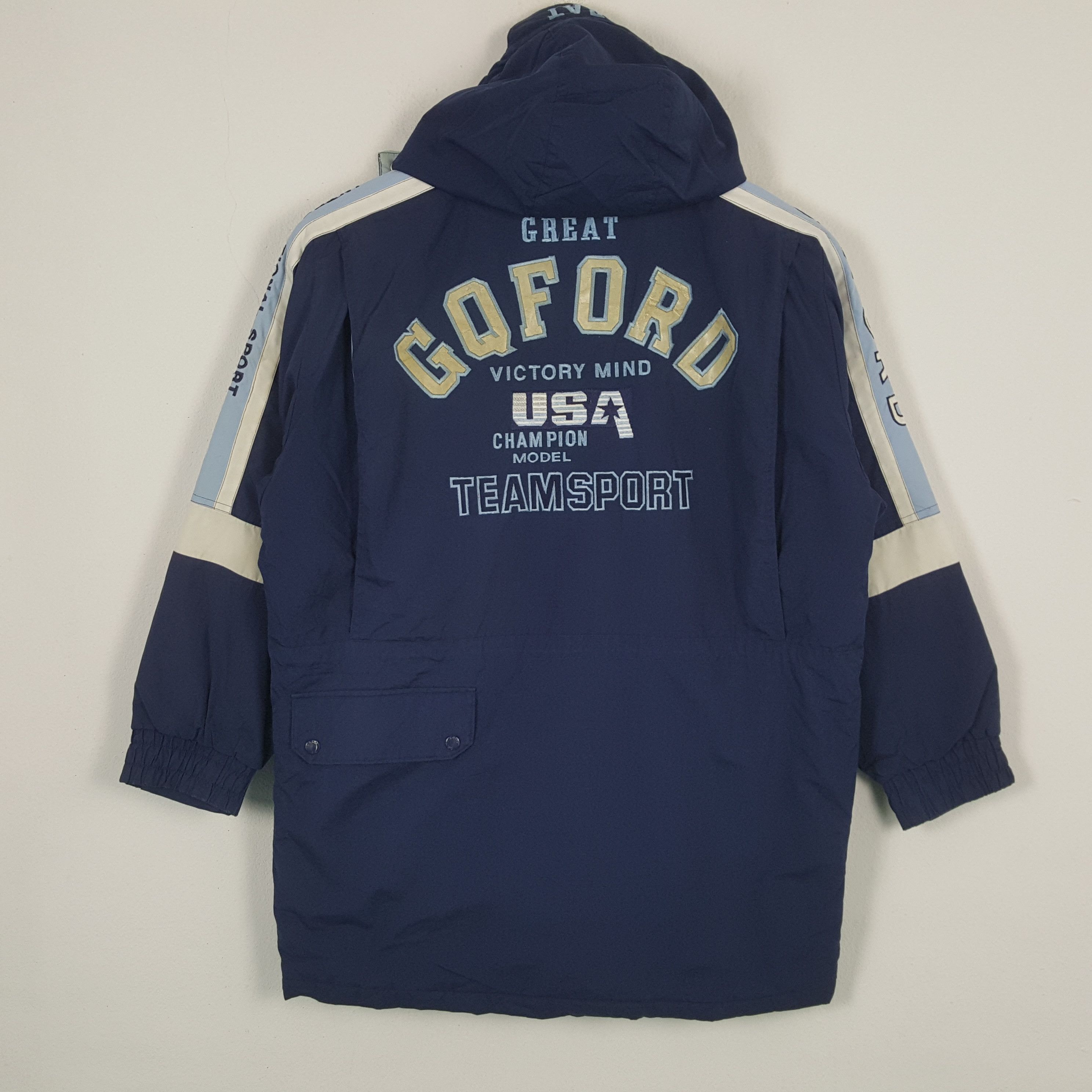 Japanese Brand × Vintage Vintage GQFORD USA TEAM SPORT Hoodie Jacket C284N4 Size US XXL / EU 58 / 5 - 1 Thumbnail