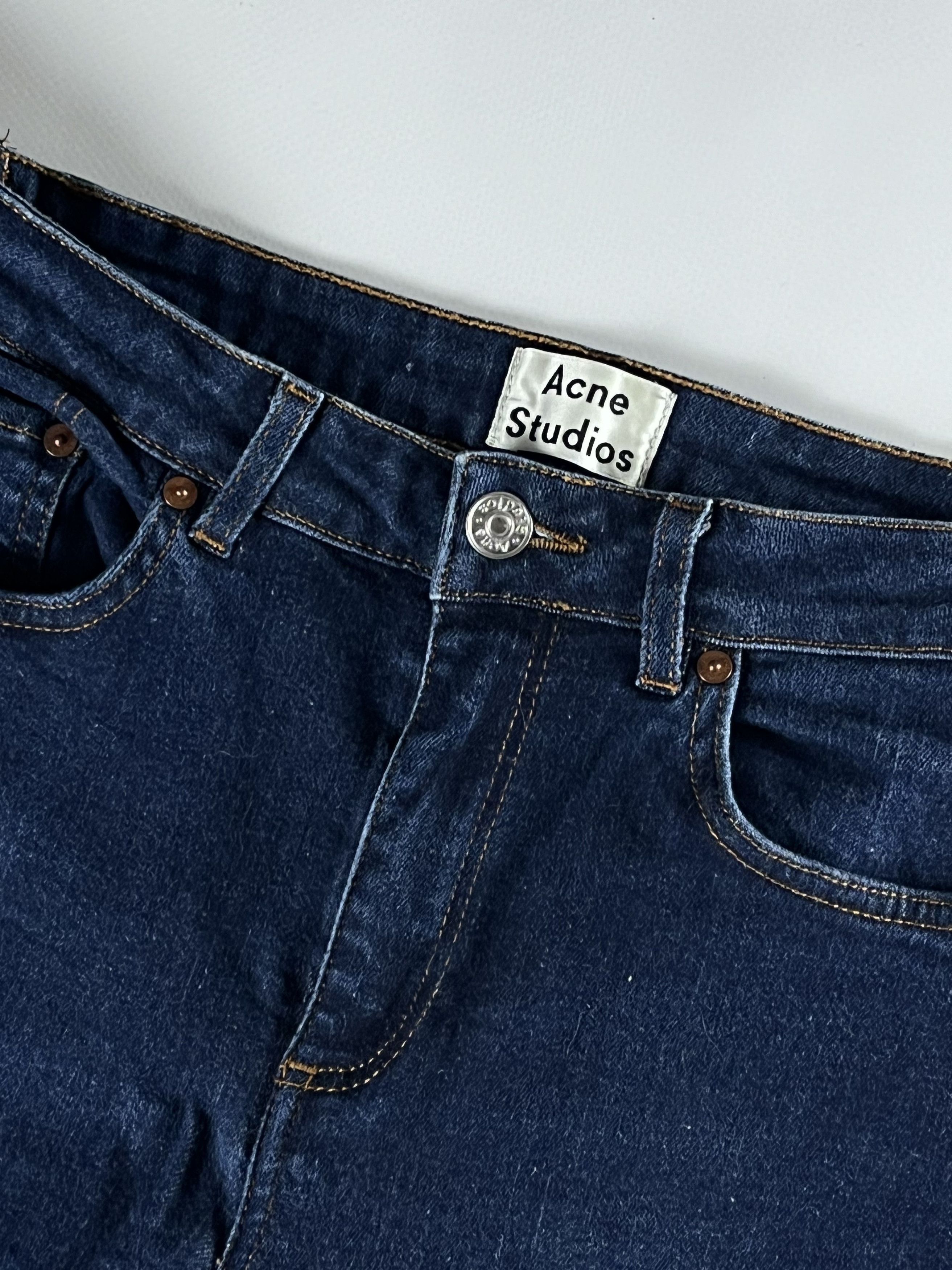 Acne Studios × Vintage Rare! ACNE STUDIOS BAGGY REWORKED JEAN Size US 33 - 2 Thumbnail