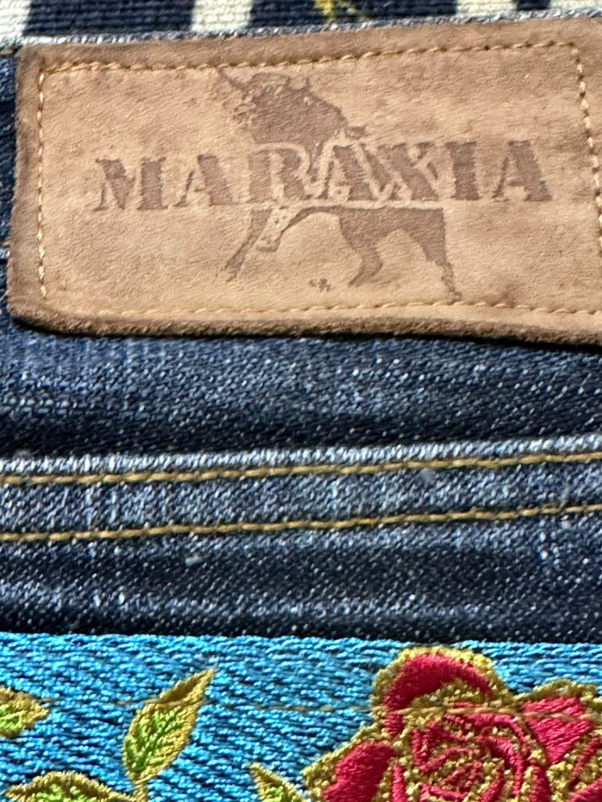 Margaret Howell Vintage Maraxia Women Flare Bootcut Distressed Denim Size US 30 / EU 46 - 8 Thumbnail