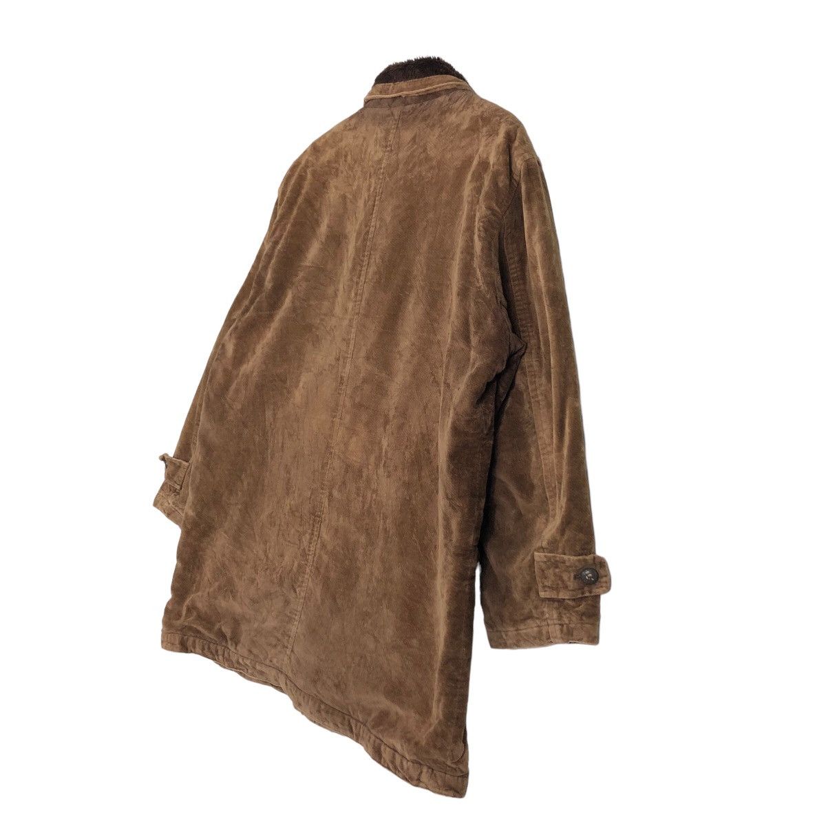 Japanese Brand 🔥Vintage Suede Jacket Monteviso Italy Mink Fur Lining Size US L / EU 52-54 / 3 - 10 Thumbnail