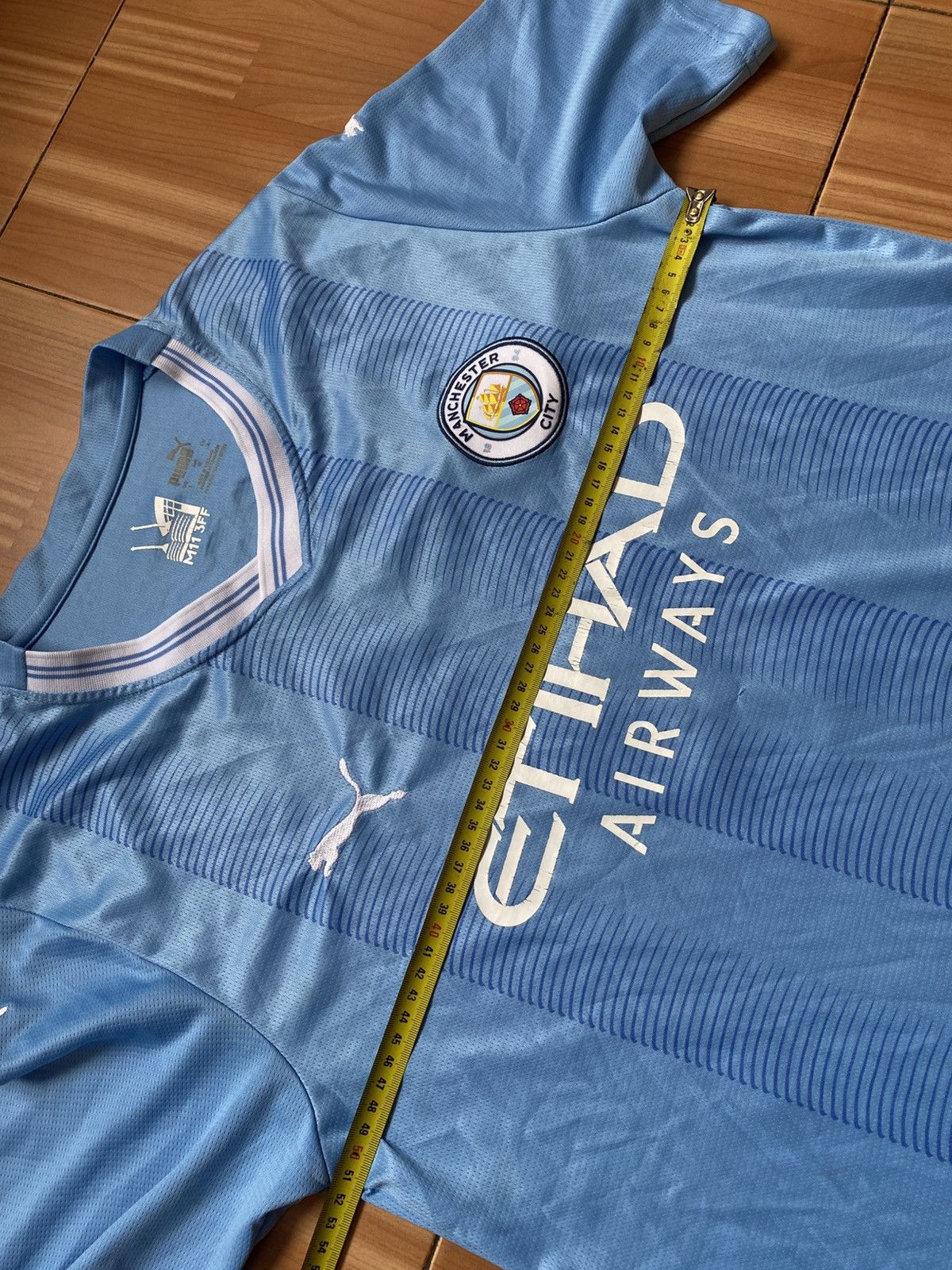 Puma Puma Manchester City FC 2023/24 Football Shirt #9 Haaland Size US L / EU 52-54 / 3 - 14 Thumbnail