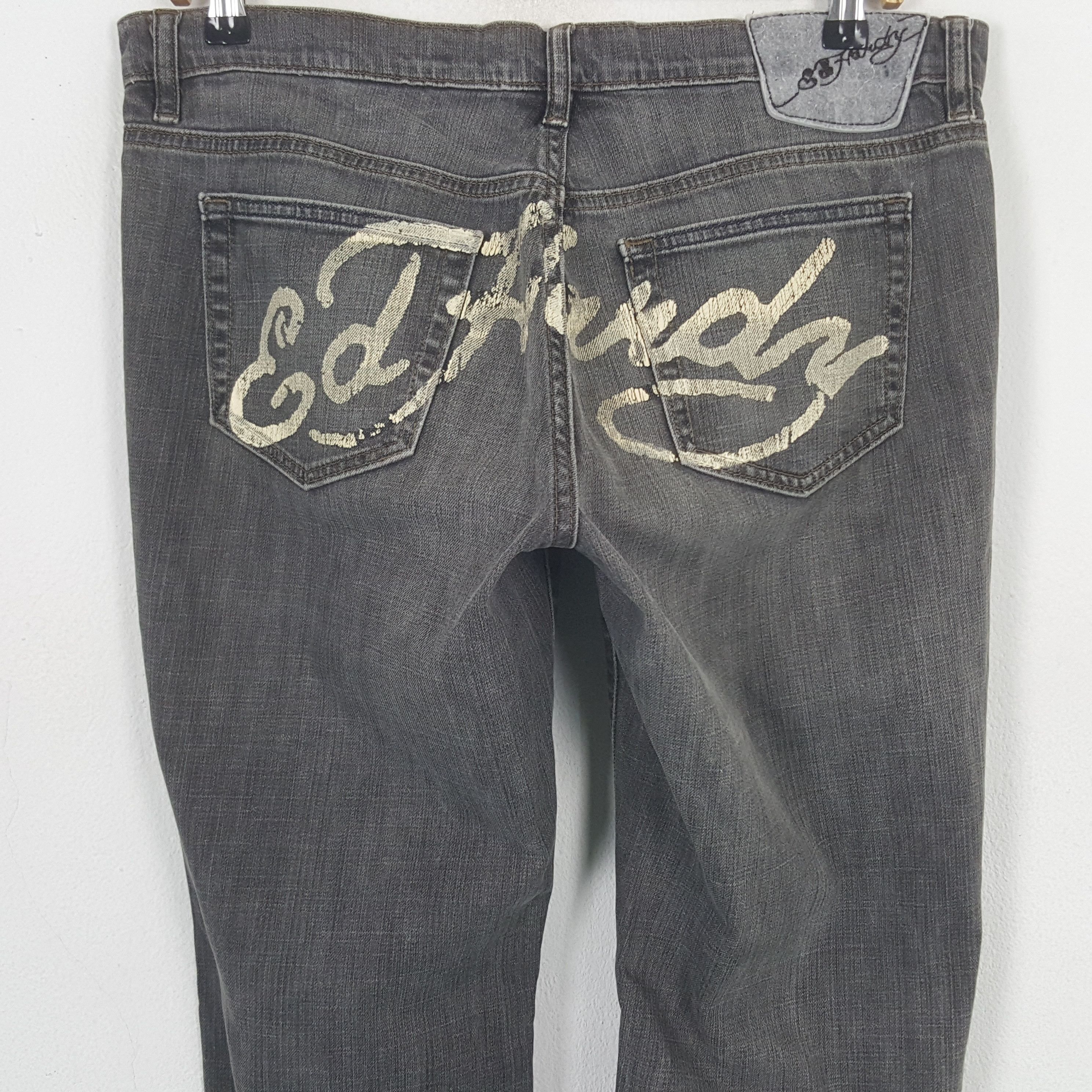 Christian Audigier × Ed Hardy × Vintage Vintage Ed Hardy by Christian Audiger Denim Jeans C280N22 Size US 34 / EU 50 - 2 Thumbnail