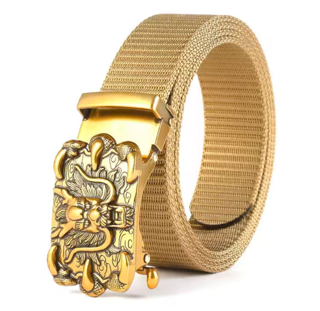 Designer 125cm Dragon Craving Buckles Belts Size ONE SIZE - 6 Thumbnail