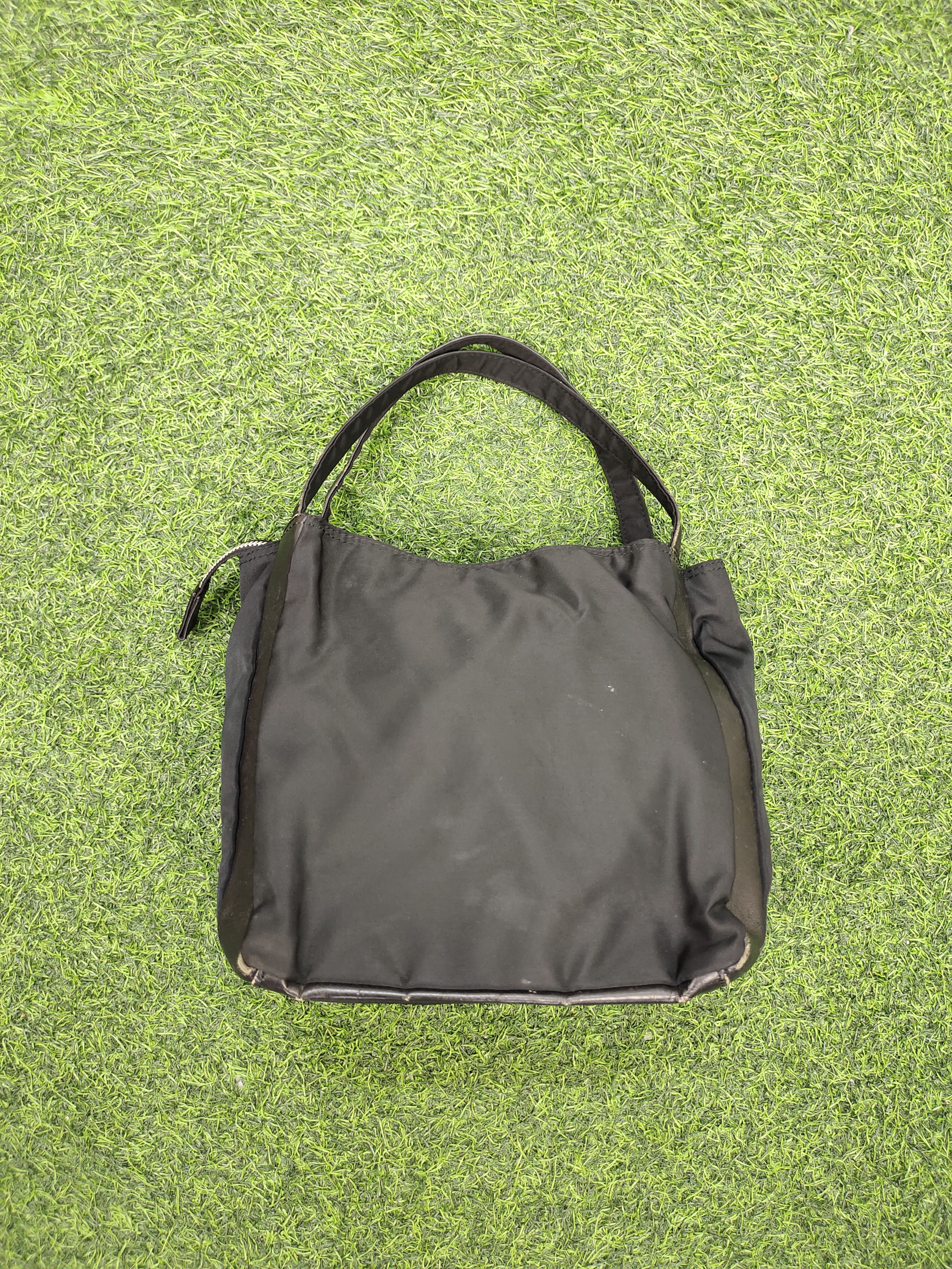 Yohji Yamamoto Ysaccs Pour Femme Yohji Yamamoto Nylon Leather Tote Bag Size ONE SIZE - 5 Thumbnail