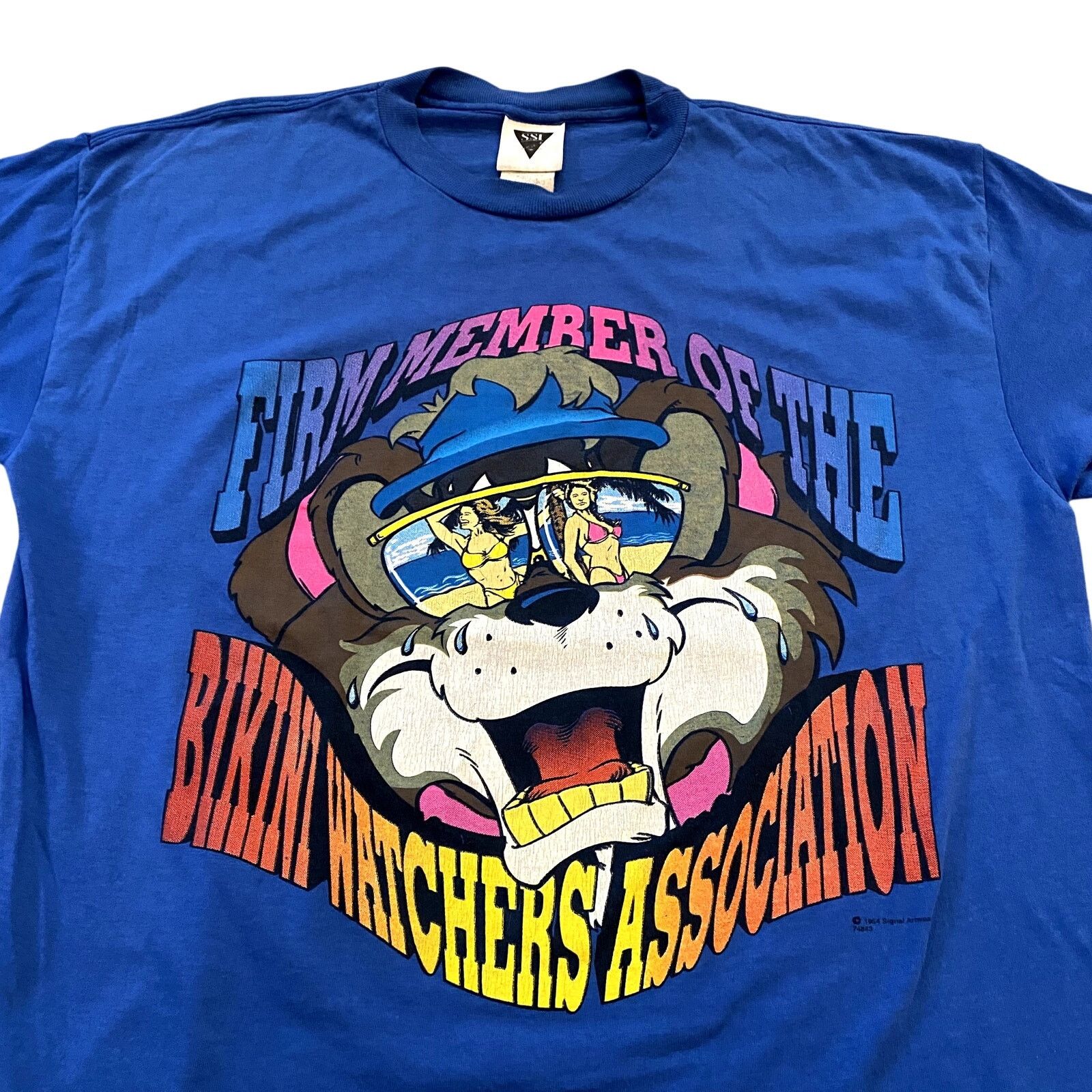 Vintage Vintage Firm Member Bikini Inspectors Association T Shirt Size US XL / EU 56 / 4 - 2 Thumbnail