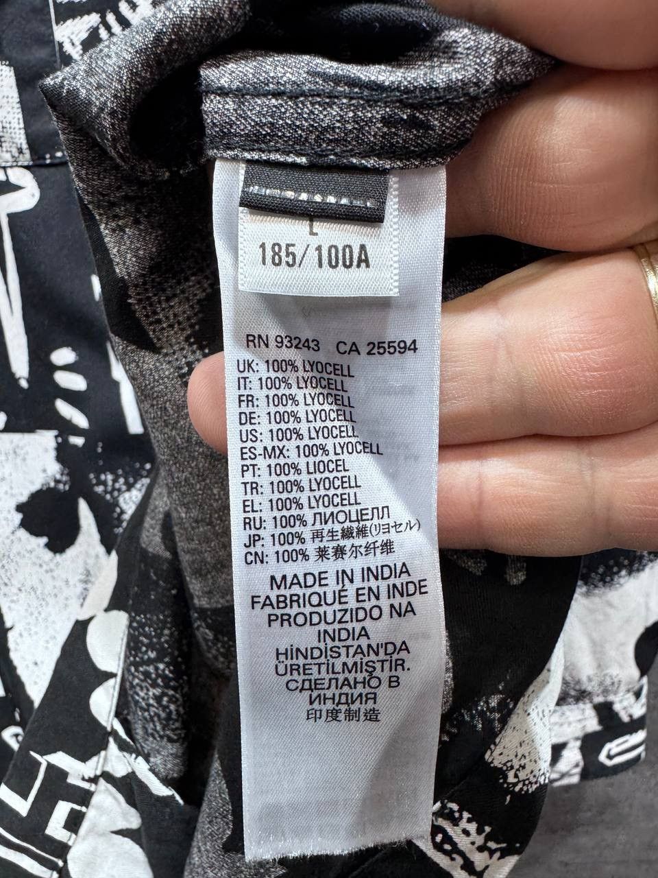 Diesel Diesel S-Krutz Allover Graphic Print Zip Pocket Shirt Jacket Size US L / EU 52-54 / 3 - 14 Thumbnail