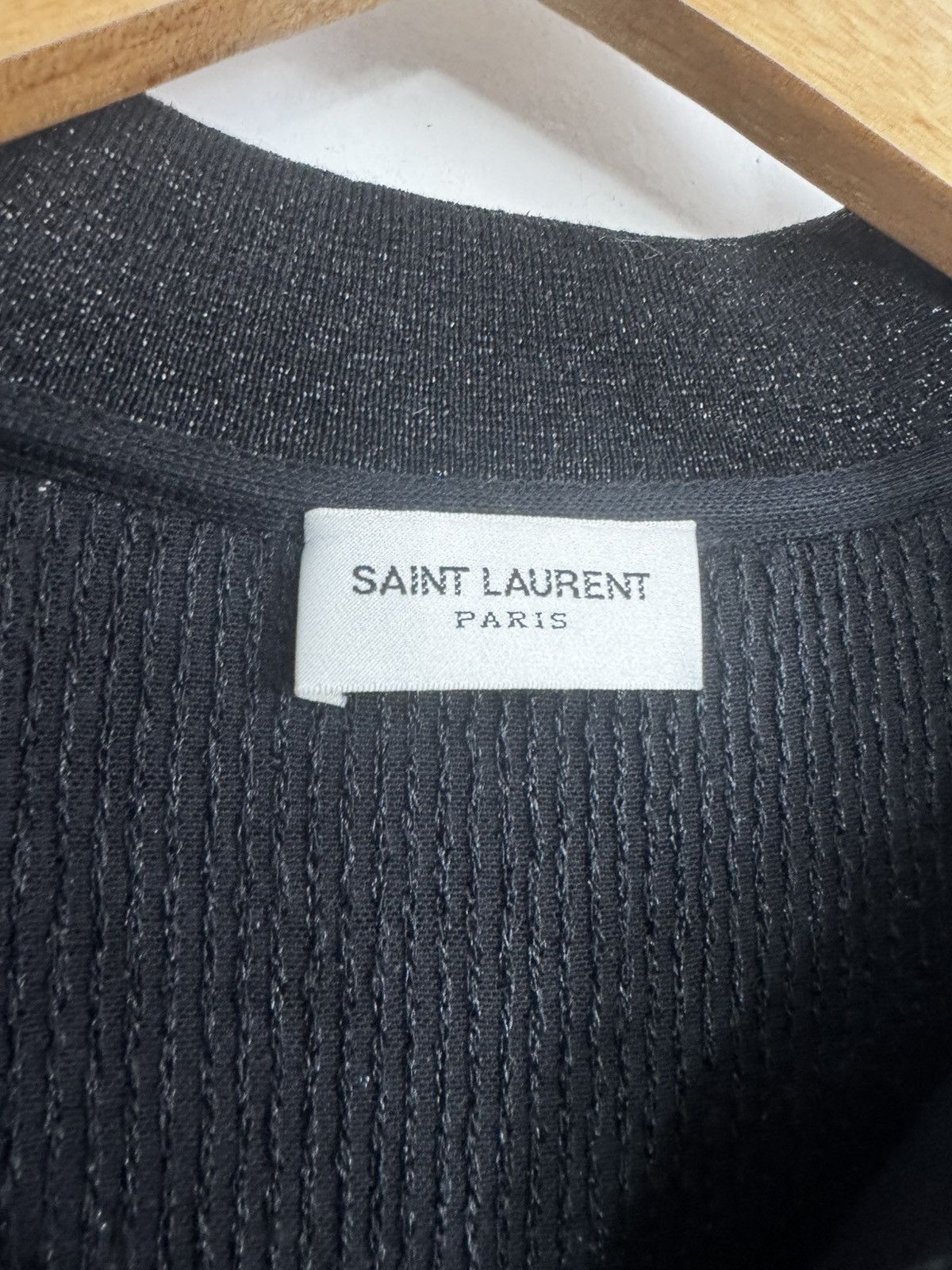 Saint Laurent Paris Oversized Sequins polo Size US S / EU 44-46 / 1 - 3 Thumbnail