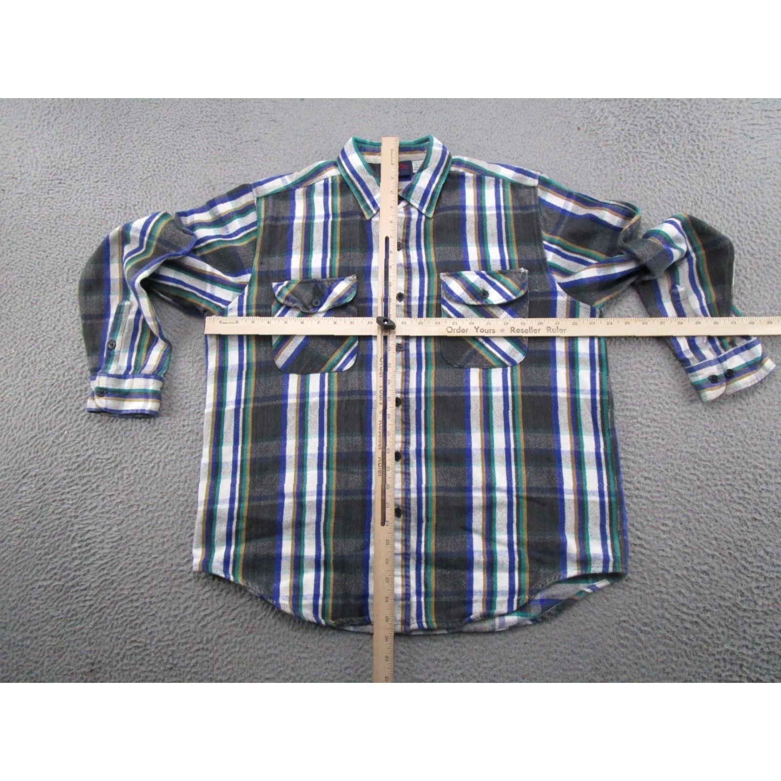 BB Dakota VINTAGE Dakota Plaid Button Up Flannel Shirt Mens Size L Pockets Outdoors Camp Size US L / EU 52-54 / 3 - 4 Thumbnail