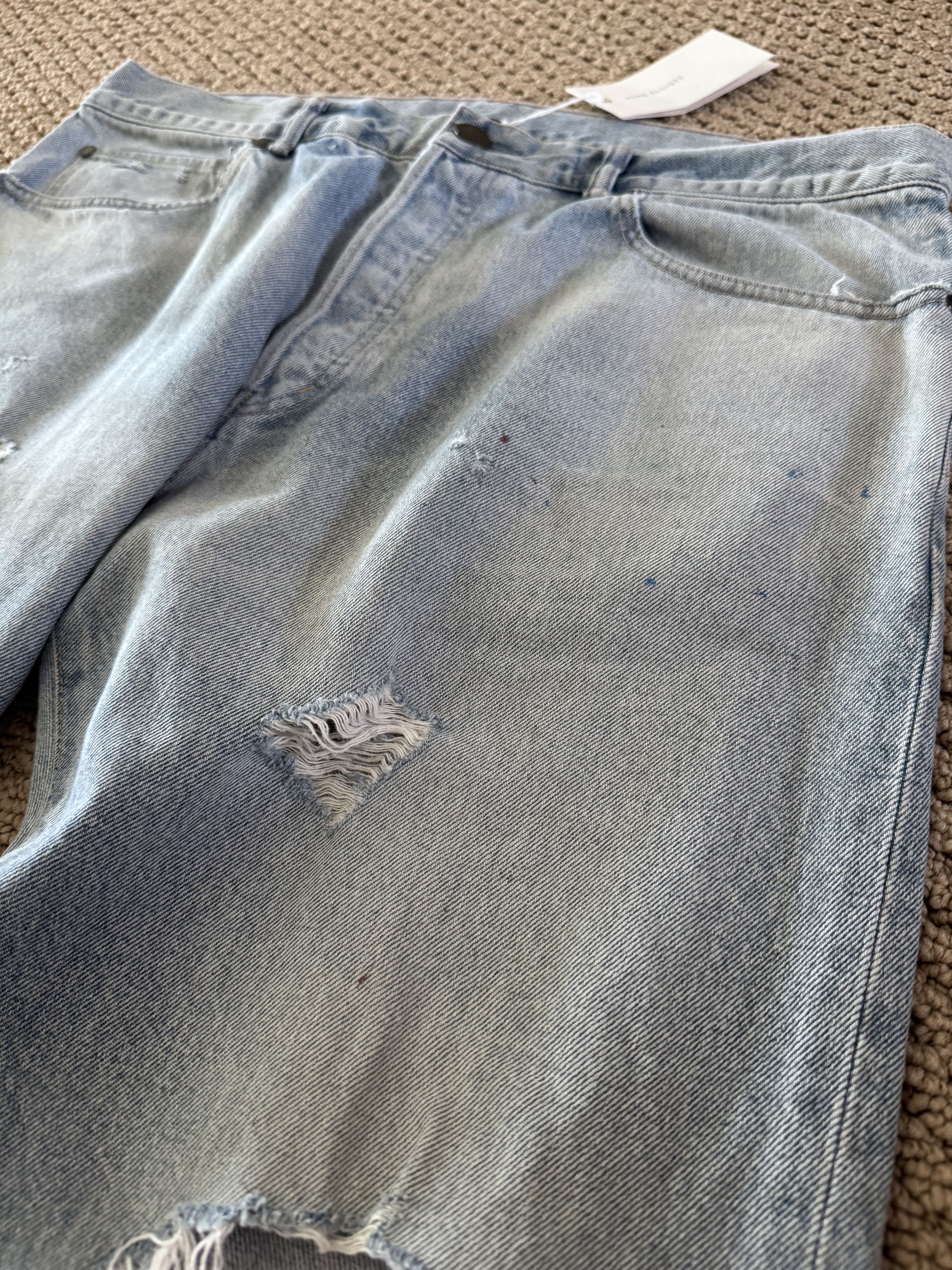 John Elliott Daze Distressed Denim Size US 36 / EU 52 - 5 Thumbnail