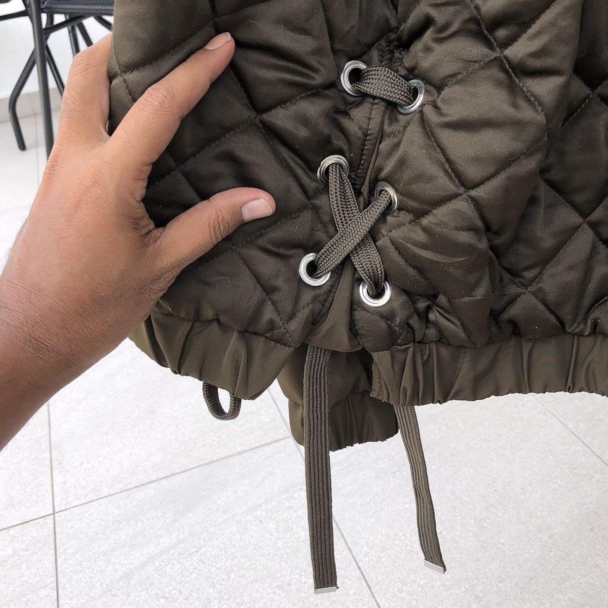 Zara Zara trf Outerwear Lined Quilted Bomber Jacket Size L / US 10 / IT 46 - 9 Thumbnail