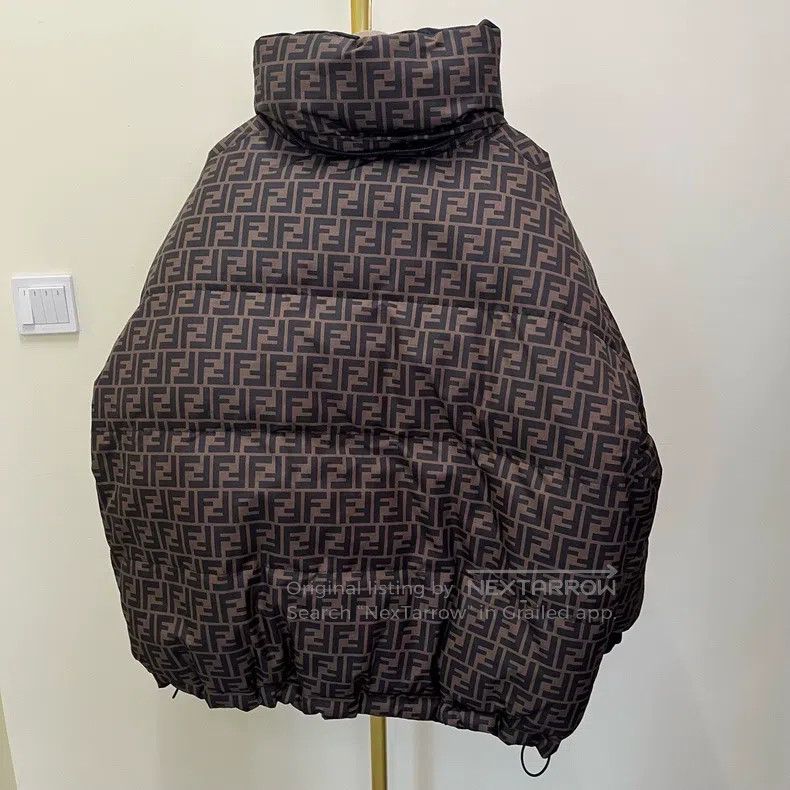 Fendi Fendi Monogram all-over print reversible down jacket Size S / US 4 / IT 40 - 3 Thumbnail