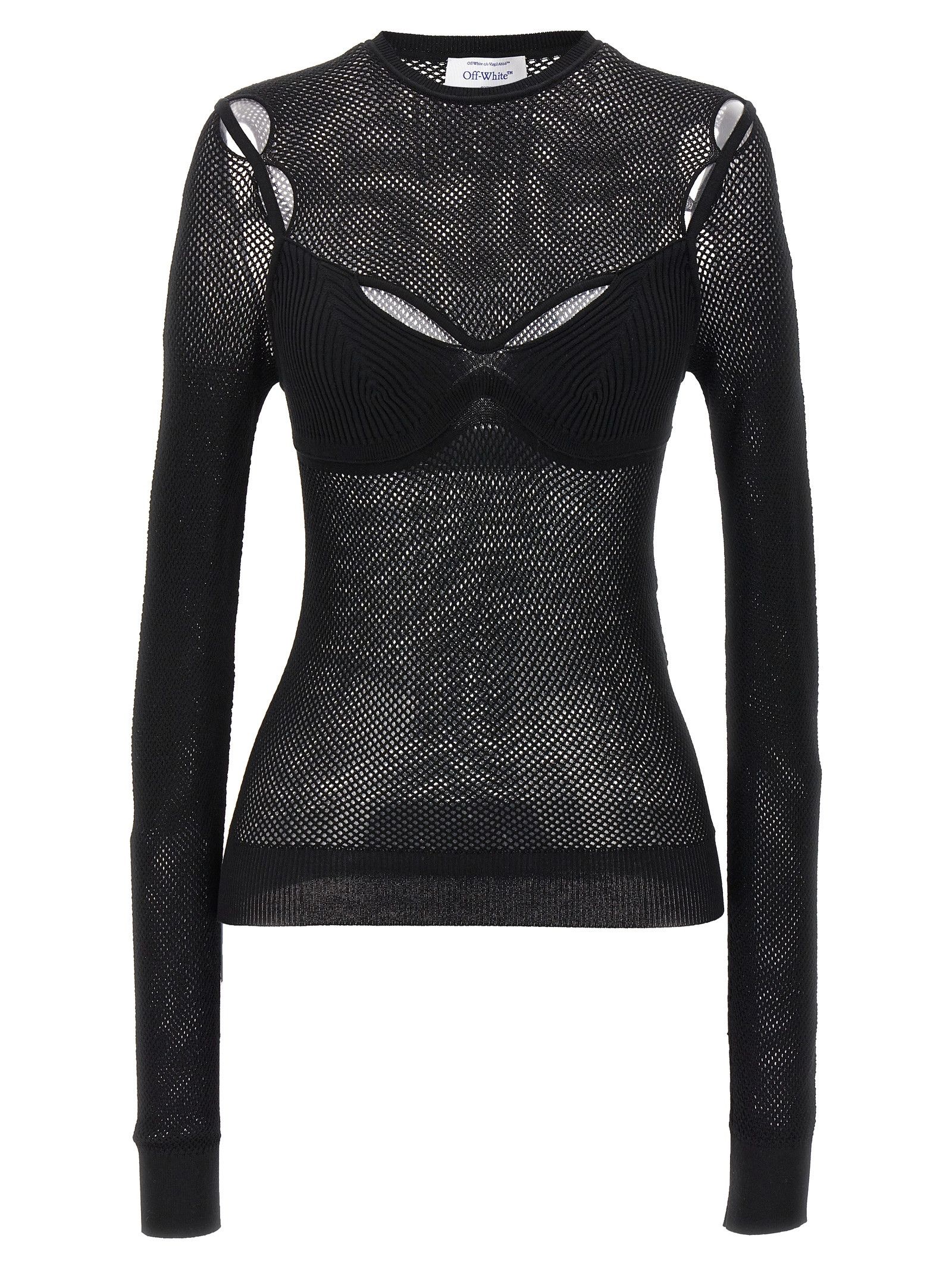 Off-White 'Net Arrow Bralette' Top Size M / US 6-8 / IT 42-44 - 1 Thumbnail