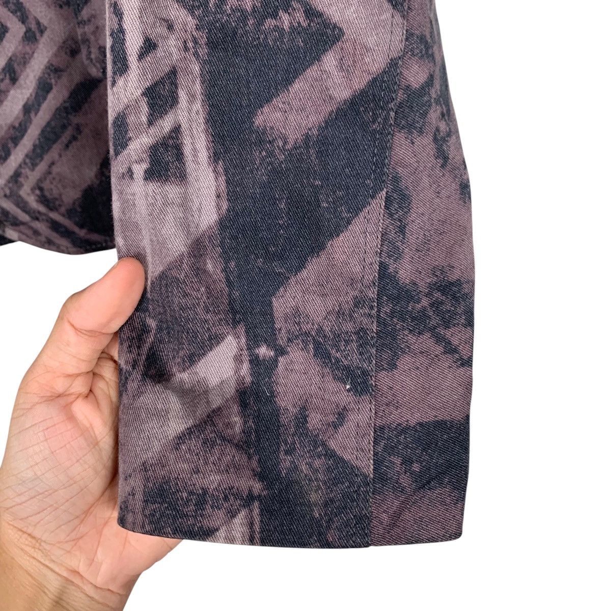 Japanese Brand NERO Made in Japan Fullprint Cropped Blazer Jacket #1621-C72 Size M / US 6-8 / IT 42-44 - 7 Thumbnail