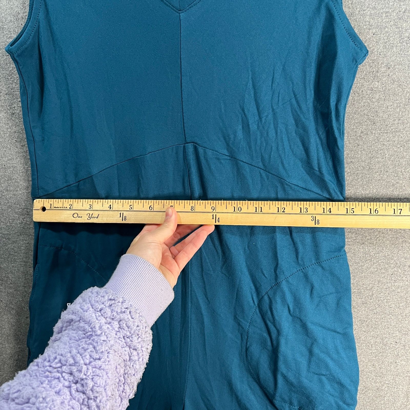 Other Cuddl Duds Petite Flexuear V-Neck Wide Leg Jumpsuit Size S / US 4 / IT 40 - 6 Thumbnail
