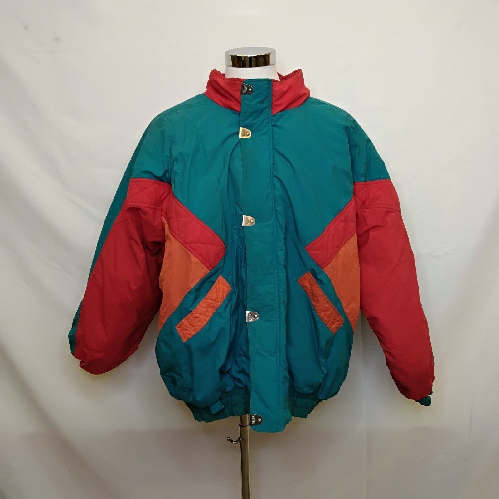 Other Pro Spirit Ski Jacket Men's XLT Teal and Red VTG Torn Pocket Size US XL / EU 56 / 4 - 2 Thumbnail