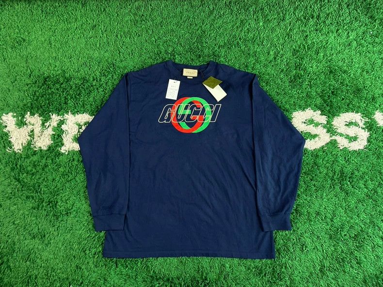 Gucci Gucci Size XXXL New double G old flower long sleeves 2503- Size US XXL / EU 58 / 5 - 1 Thumbnail