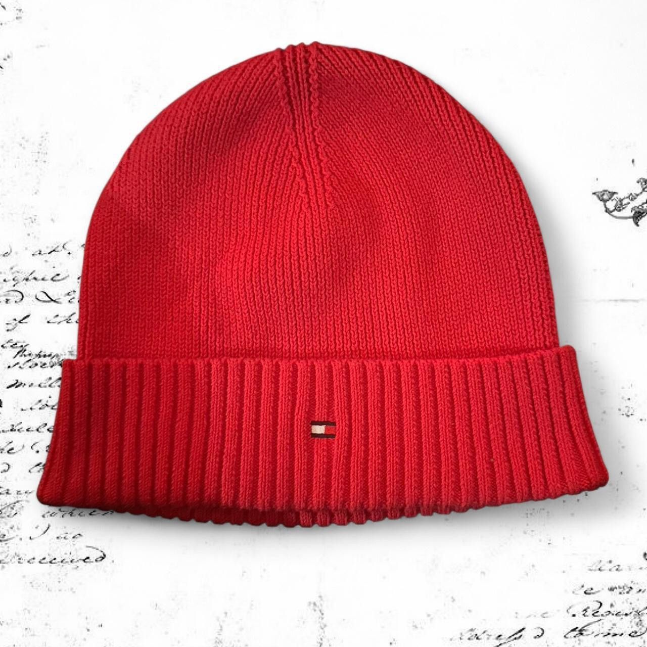 Tommy Hilfiger Tommy Hilfiger Beanie 100% Cotton Size ONE SIZE - 1 Thumbnail