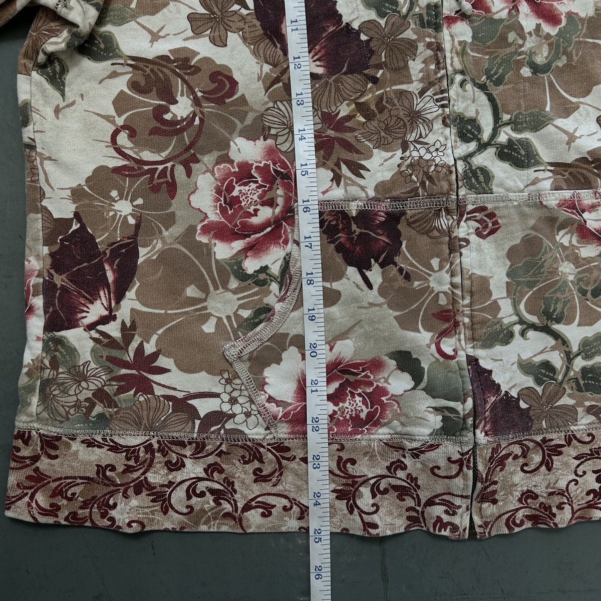 Vintage Vintage Zenergy by Chico’s Floral Full Zip Hoodie Size US L / EU 52-54 / 3 - 8 Thumbnail