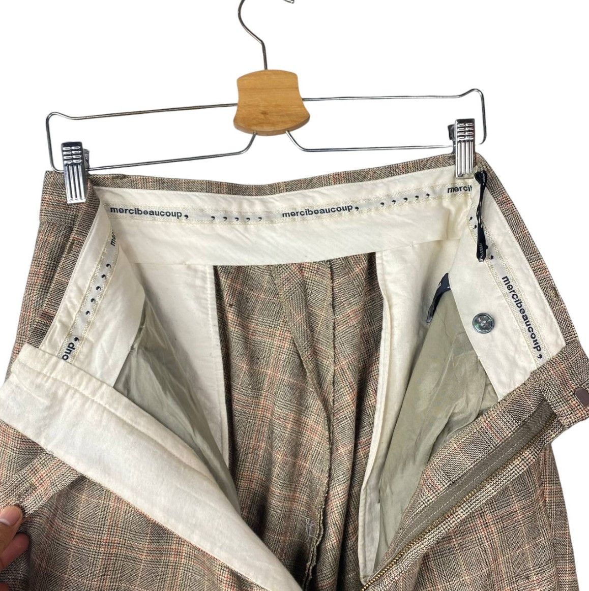 Issey Miyake × mercibeaucoup MERCIBEAUCOUP ISSEY MIYAKE GOTHIC HAREM CROTCH BAGGY PANT Size US 29 - 8 Thumbnail