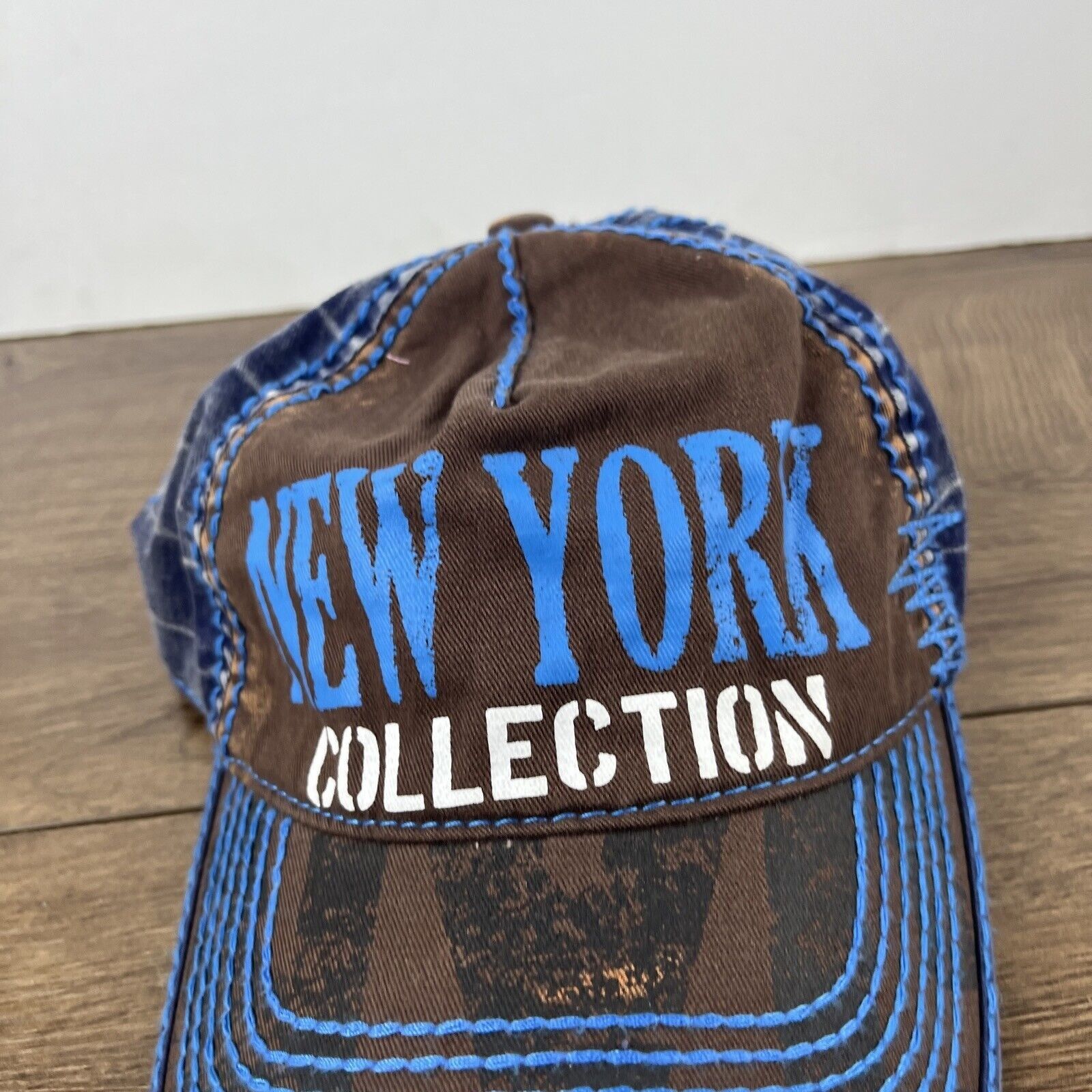Robin Ruth New York Collection Hat Robin Ruth Tan Brown Adjustable Adul Size ONE SIZE - 7 Thumbnail
