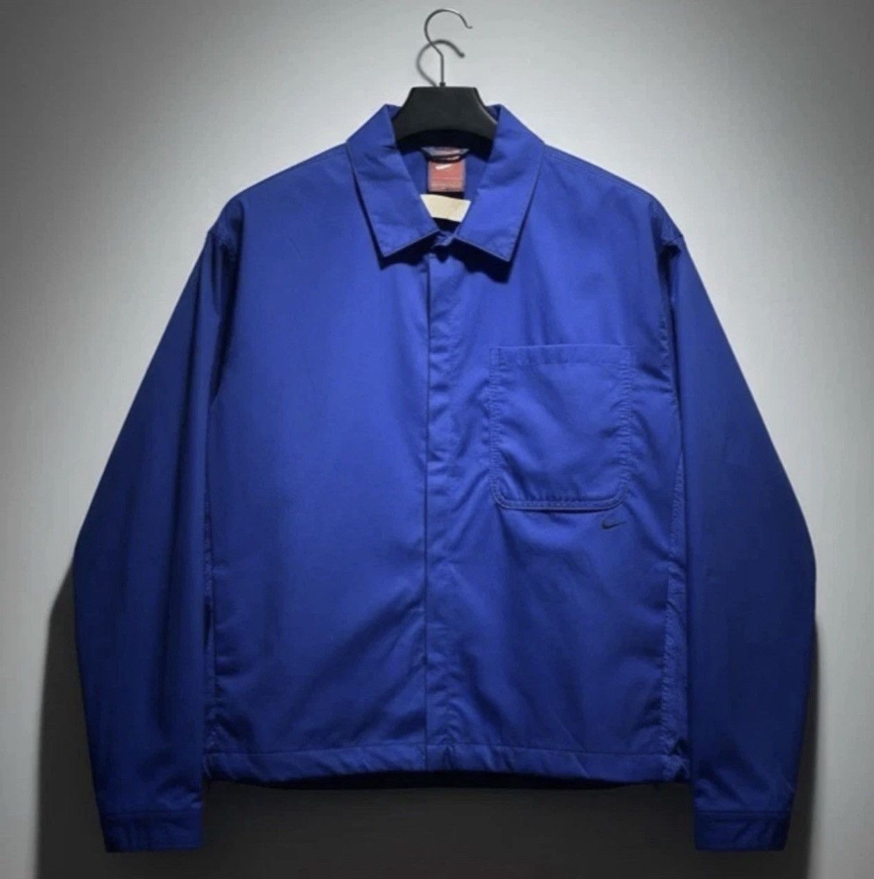 Nike Nike Top Shirt Snap Front Tech Button-Down HJ2936-480 Blue Size US L / EU 52-54 / 3 - 1 Thumbnail