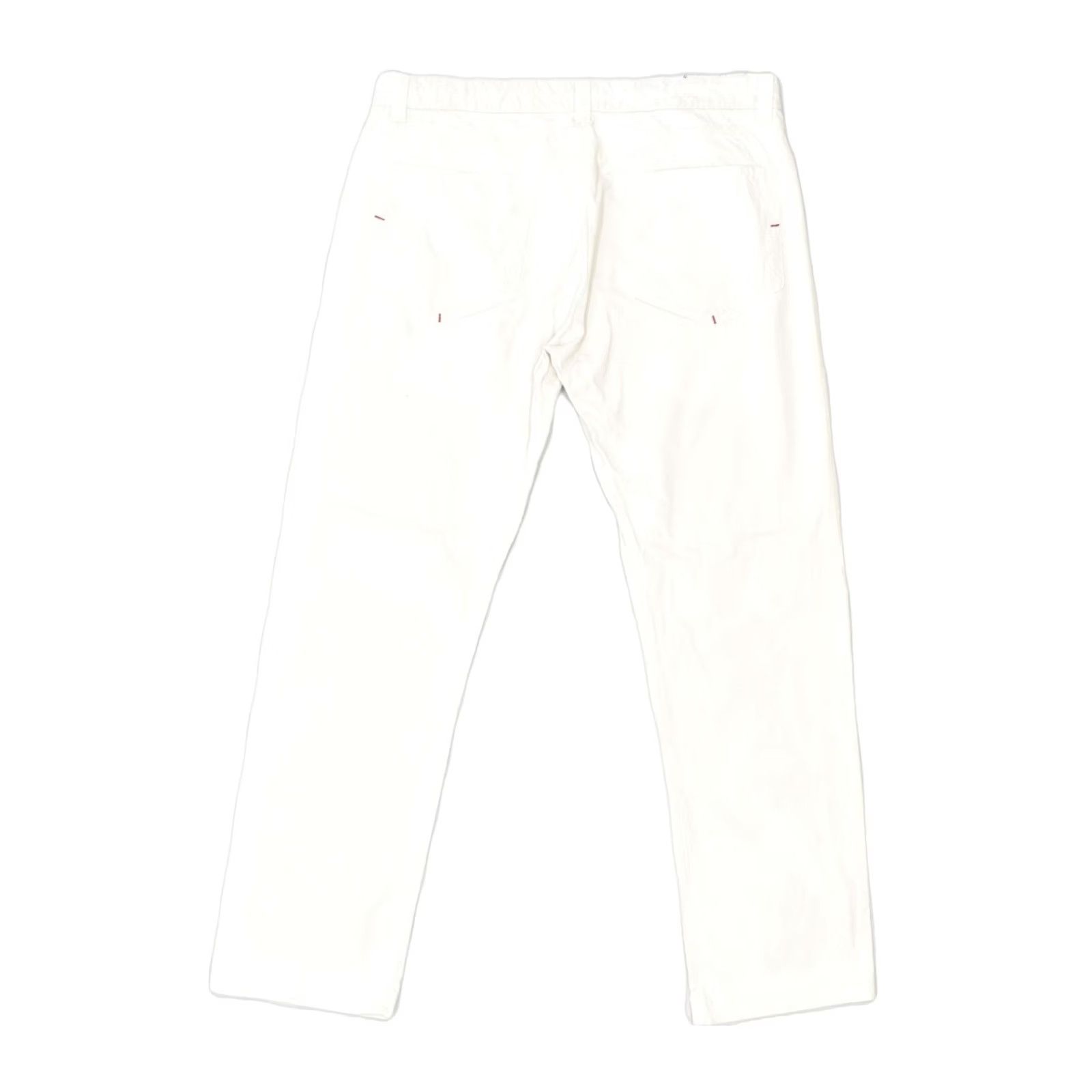 Peuterey PEUTEREY Womens Slim Jeans White Cotton W36 L31 XP15 Size 25" / US 0 / IT 36 - 2 Thumbnail