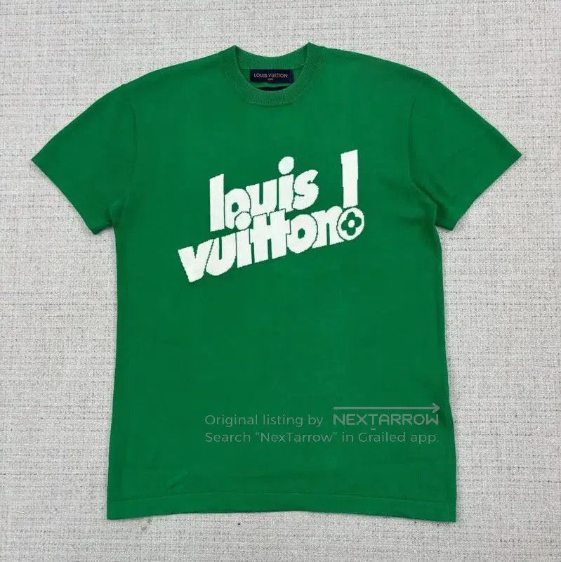Louis Vuitton Louis Vuitton Summer Green Cotton T-Shirt . Size US XS / EU 42 / 0 - 1 Thumbnail