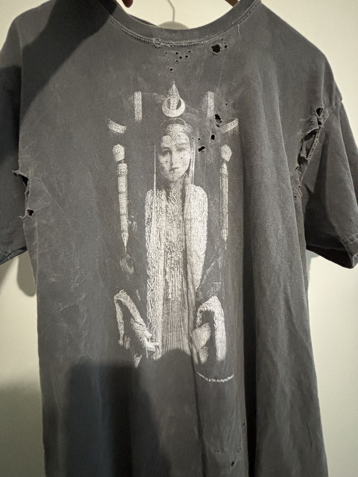 Vintage Distressed Star Wars T-Shirt Size US M / EU 48-50 / 2 - 3 Thumbnail
