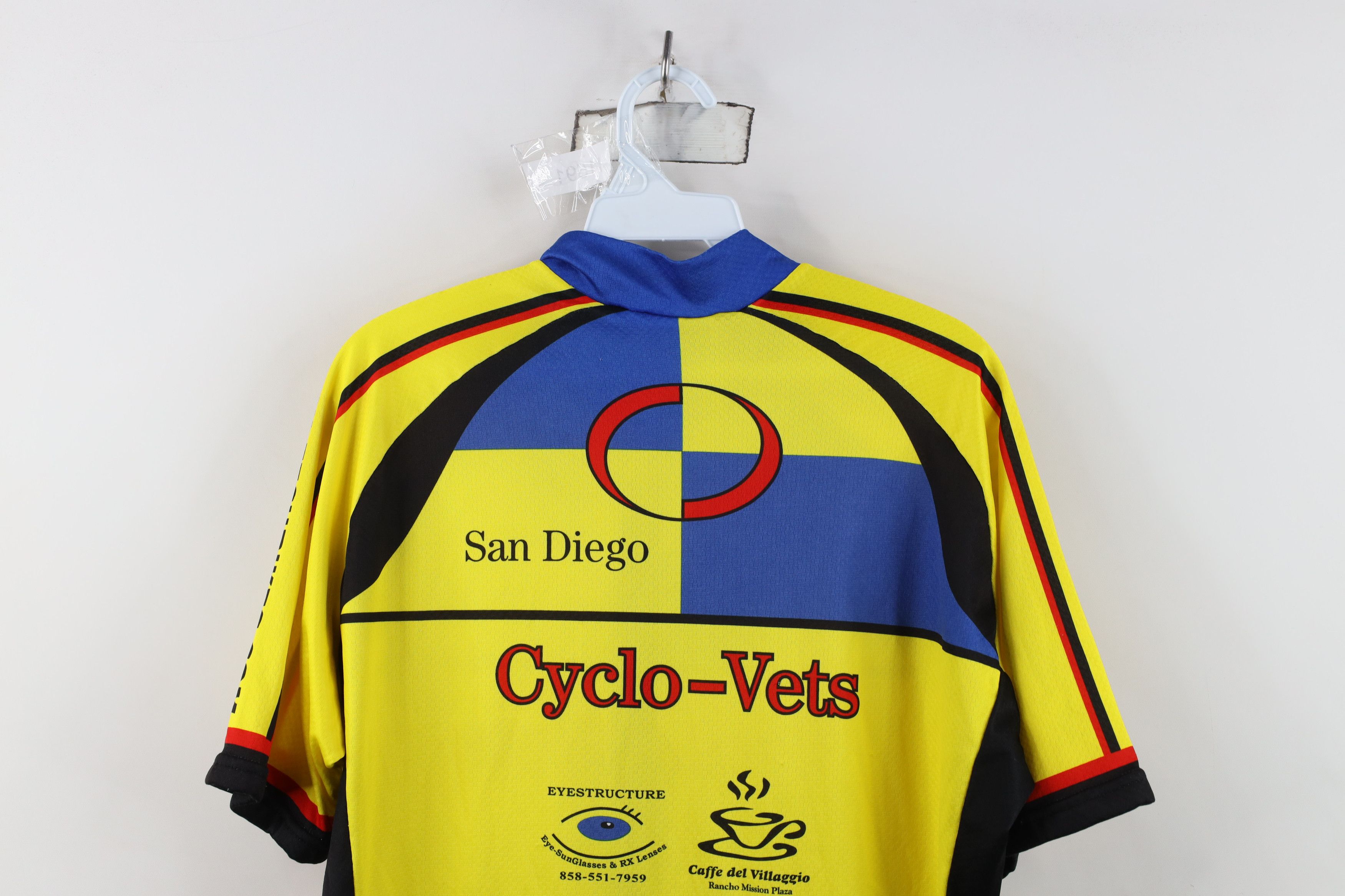 Vintage Squadra San Diego DLS USA Pro Racing Cycling Jersey USA Size US L / EU 52-54 / 3 - 15 Thumbnail