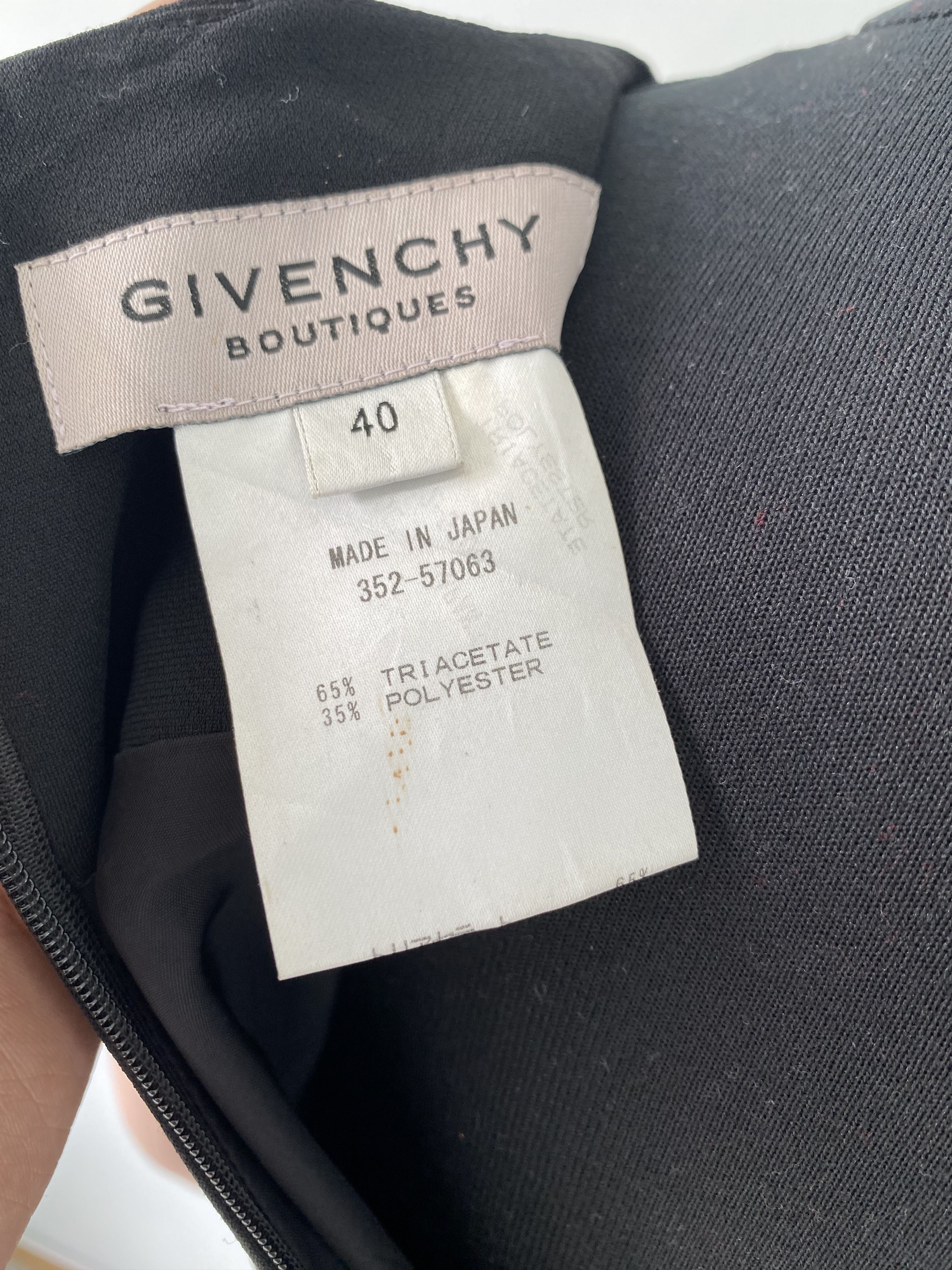 Givenchy Givenchy Black Dress Sleeveless Size M / US 6-8 / IT 42-44 - 4 Thumbnail